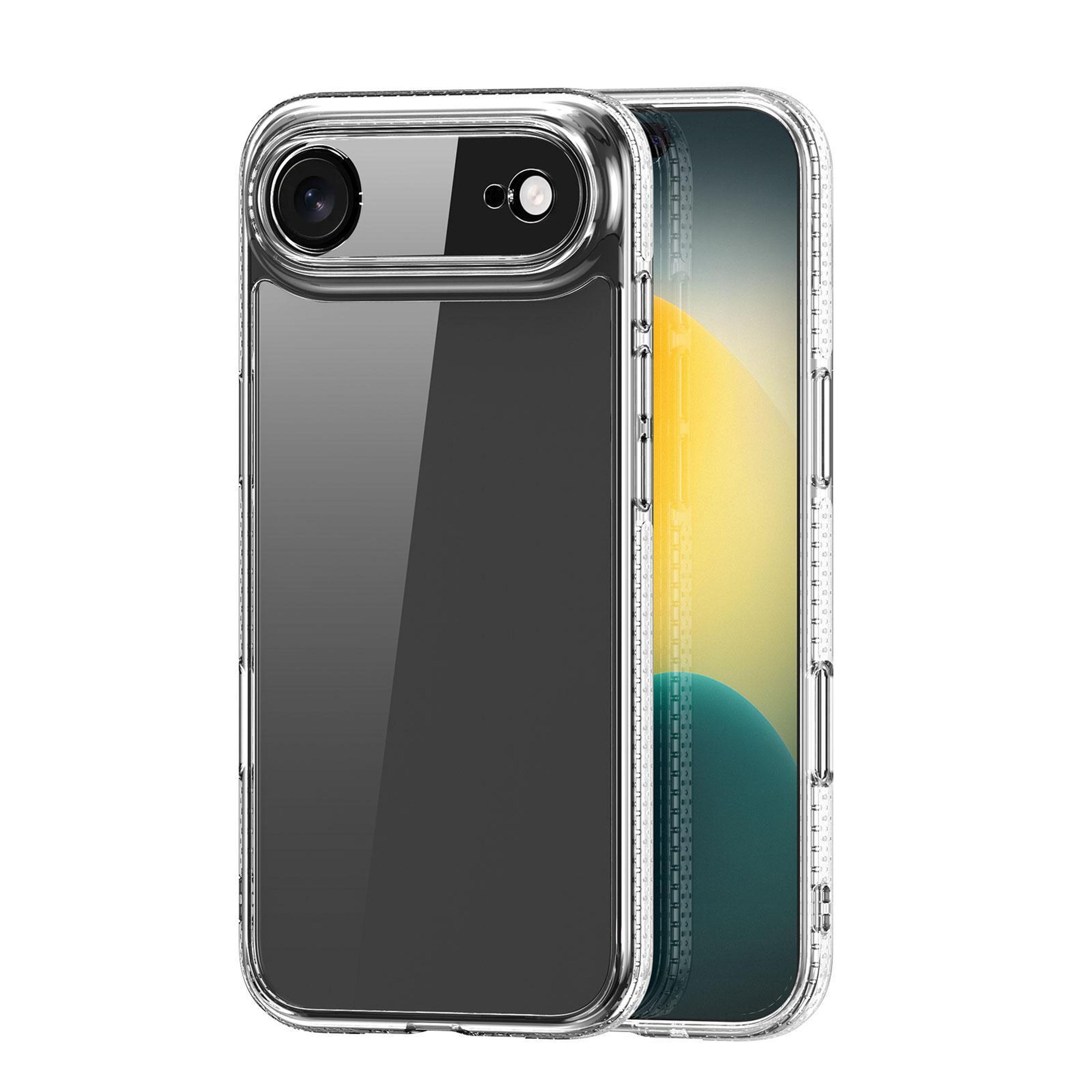 dux ducis clin clear iphone 17 air case shock absorbing pc tpu protective cover