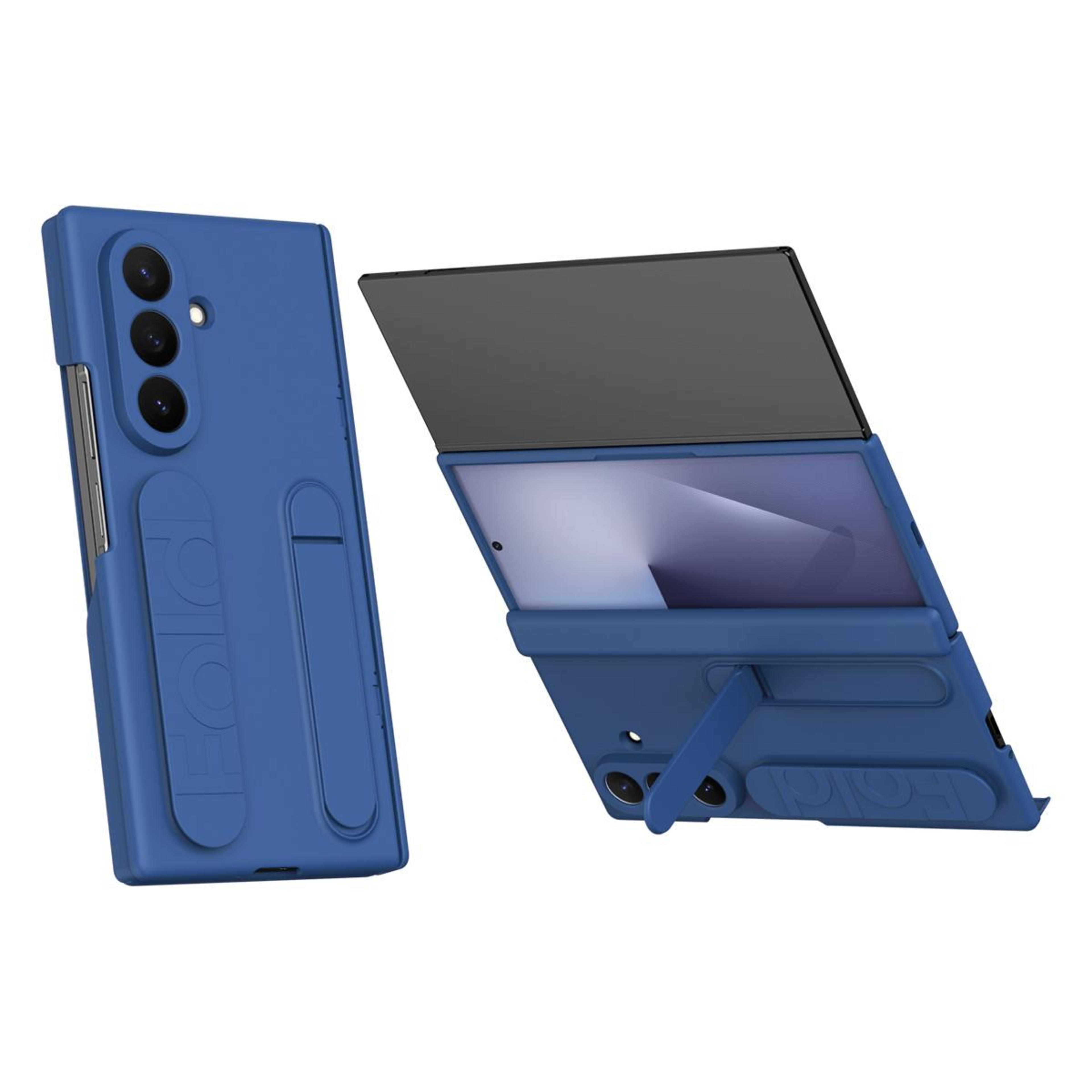 galaxy z trifold shockproof case with tempered glass and integrated holder