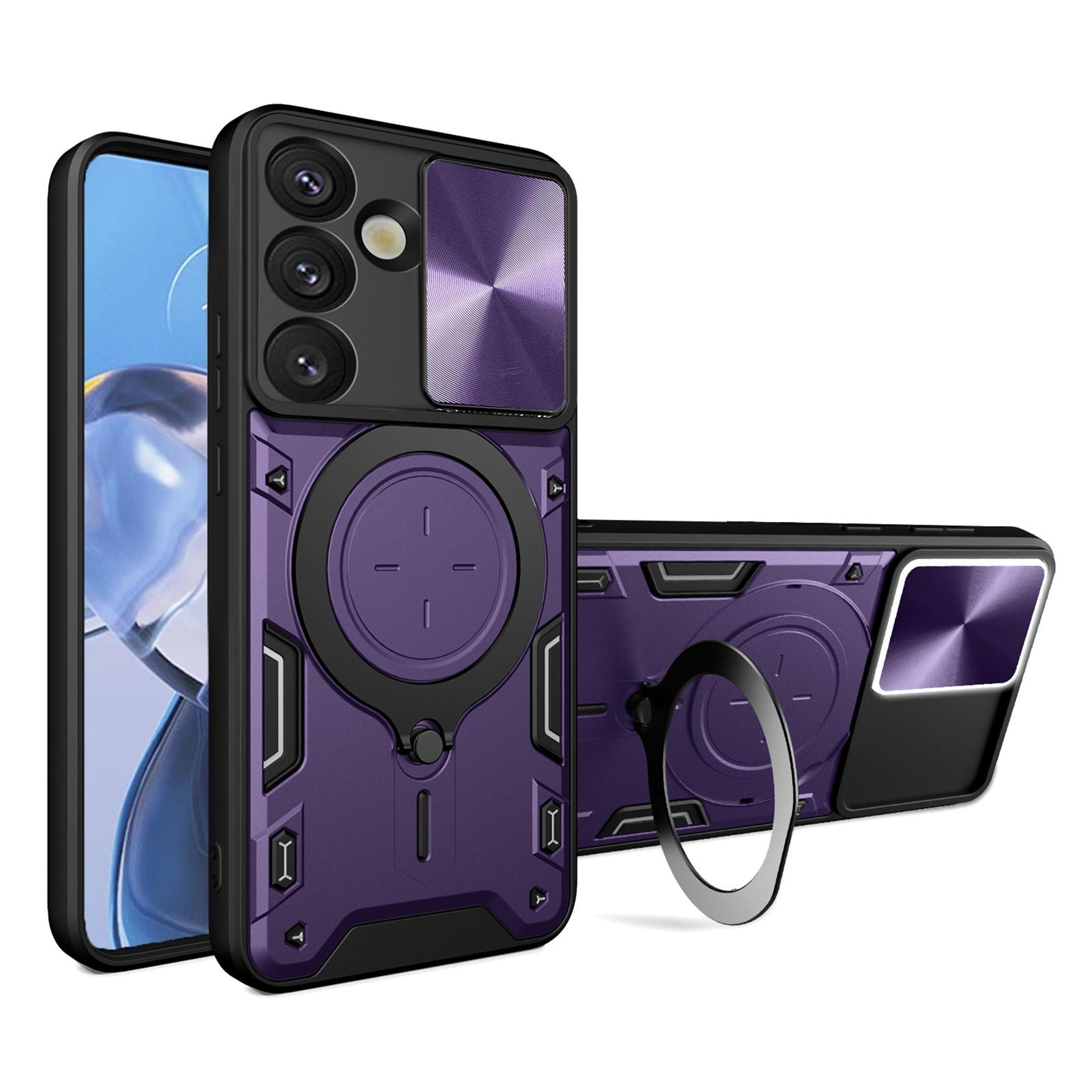 samsung galaxy s25 5g case with sliding camera cover and magnetic holder