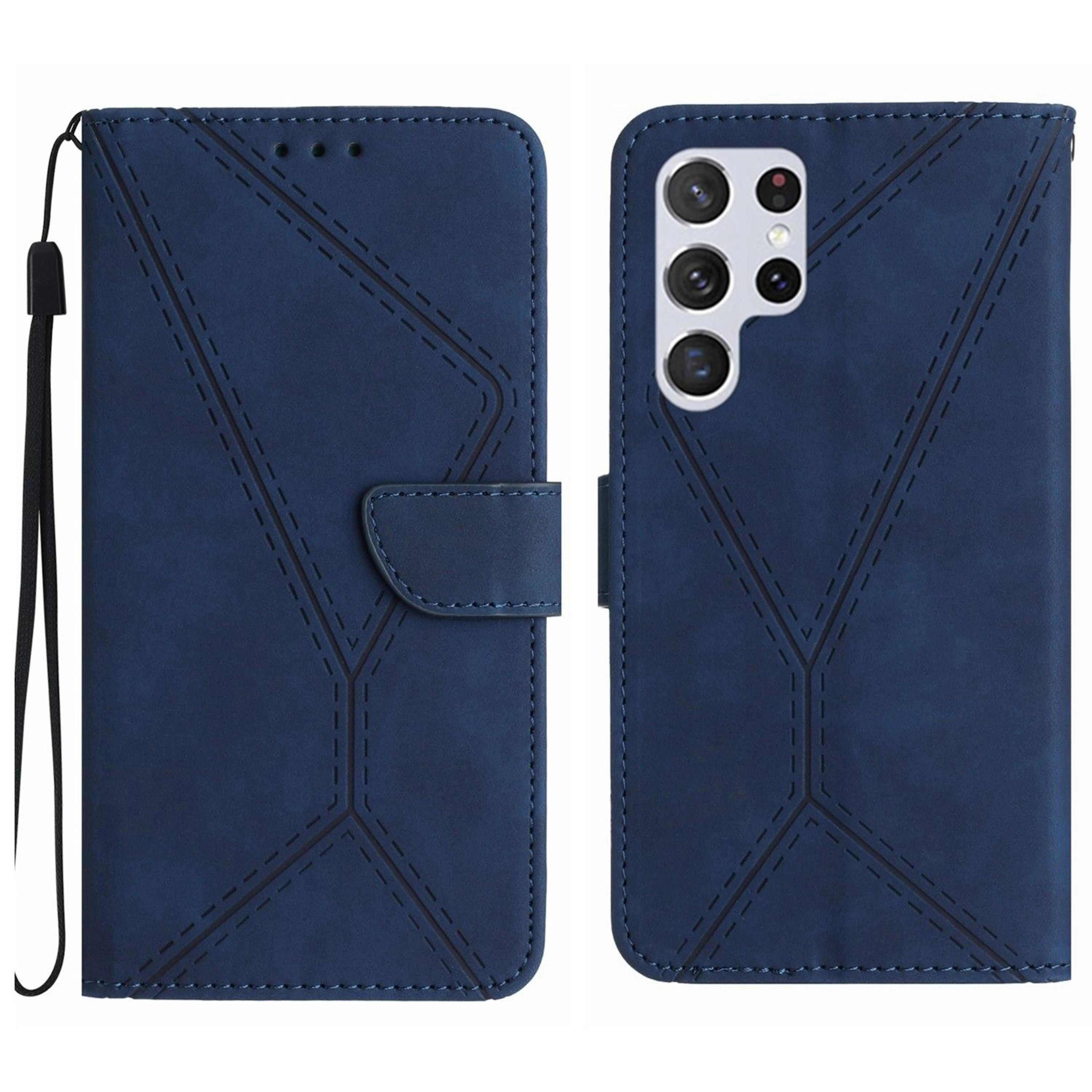 samsung galaxy s22 ultra wallet case embossed leather cover with card holder and kickstand