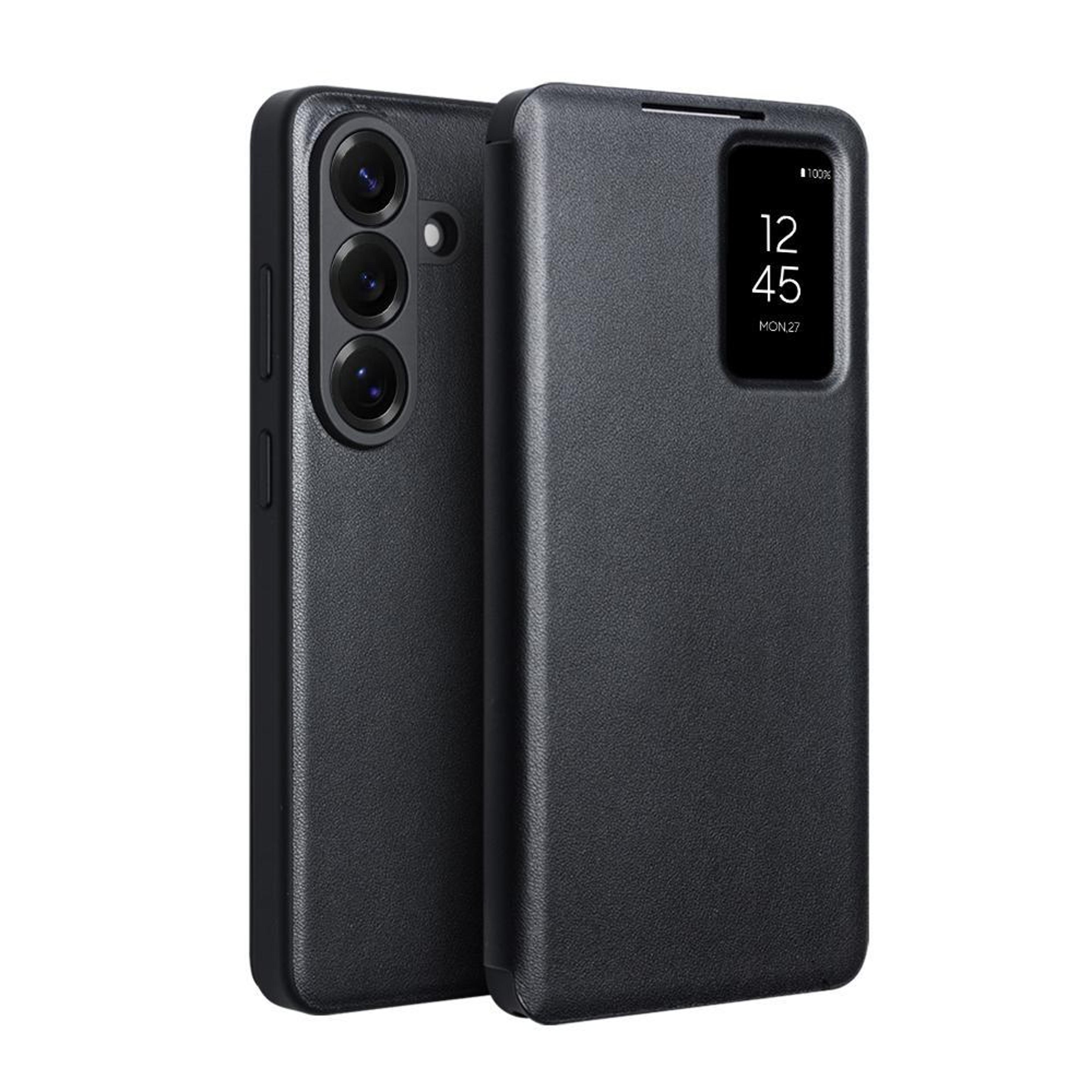 galaxy s26 plus 5g magnetic genuine leather phone case