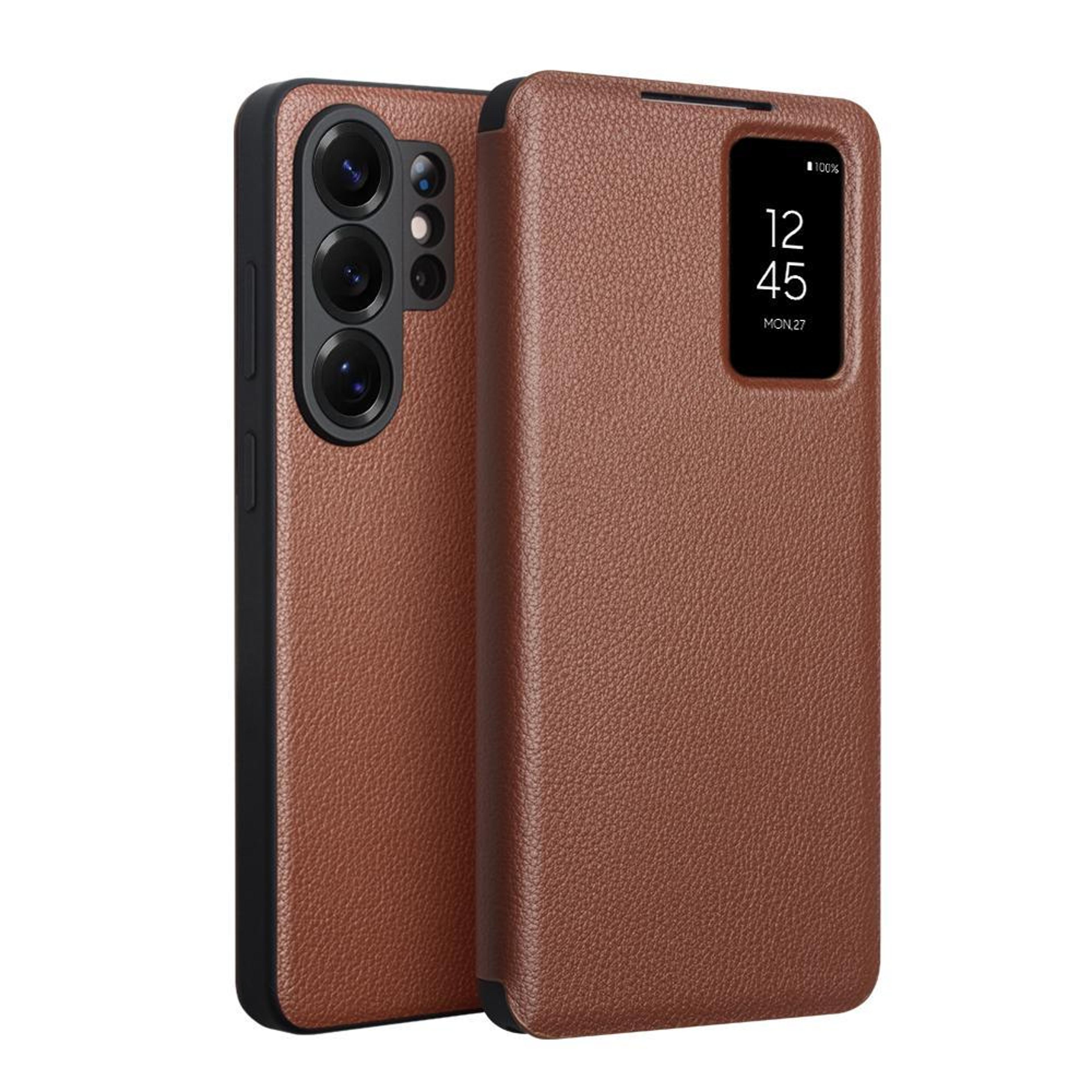 samsung galaxy s26 ultra 5g genuine leather magnetic smart case