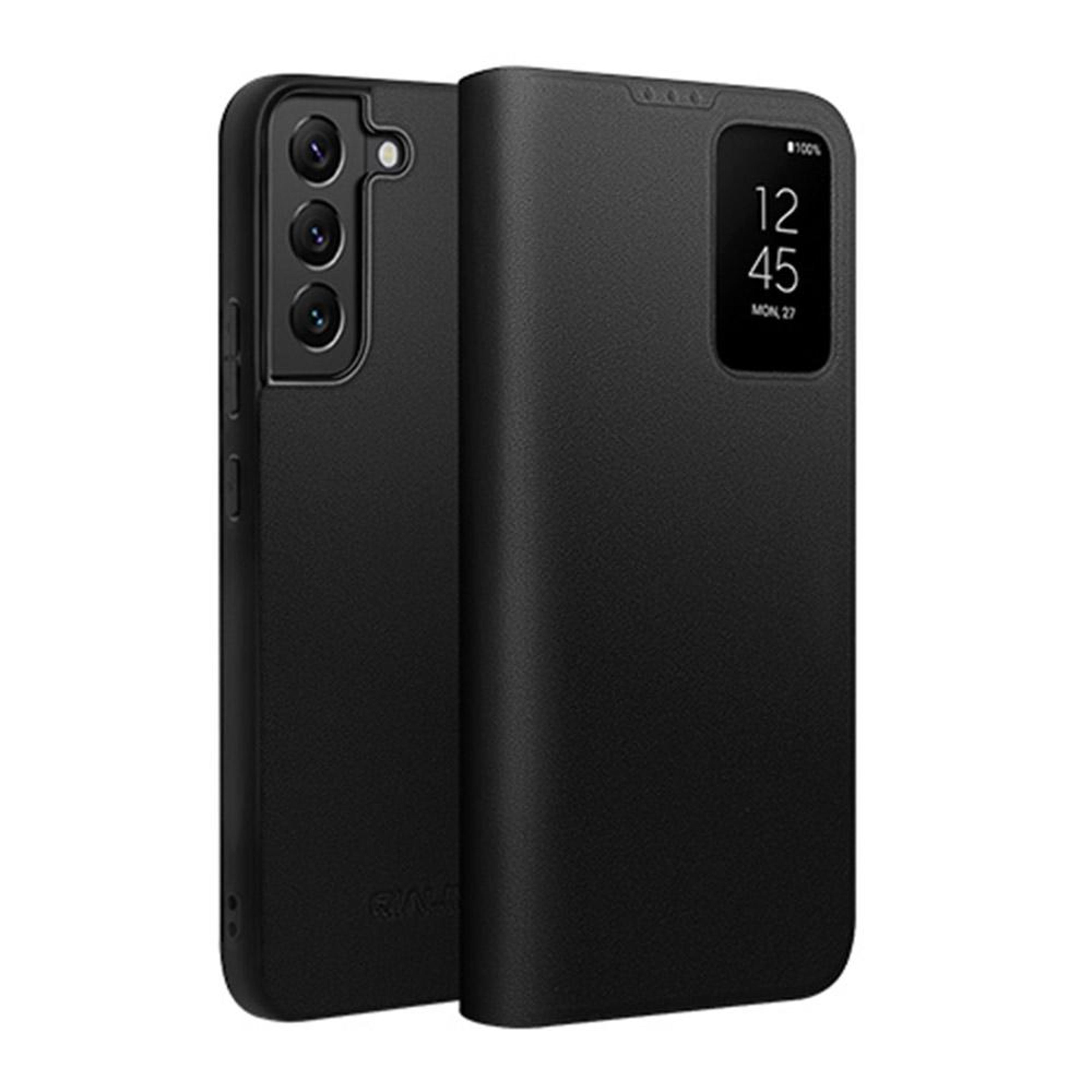 samsung galaxy s22 5g case genuine leather phone case with magnetic edge