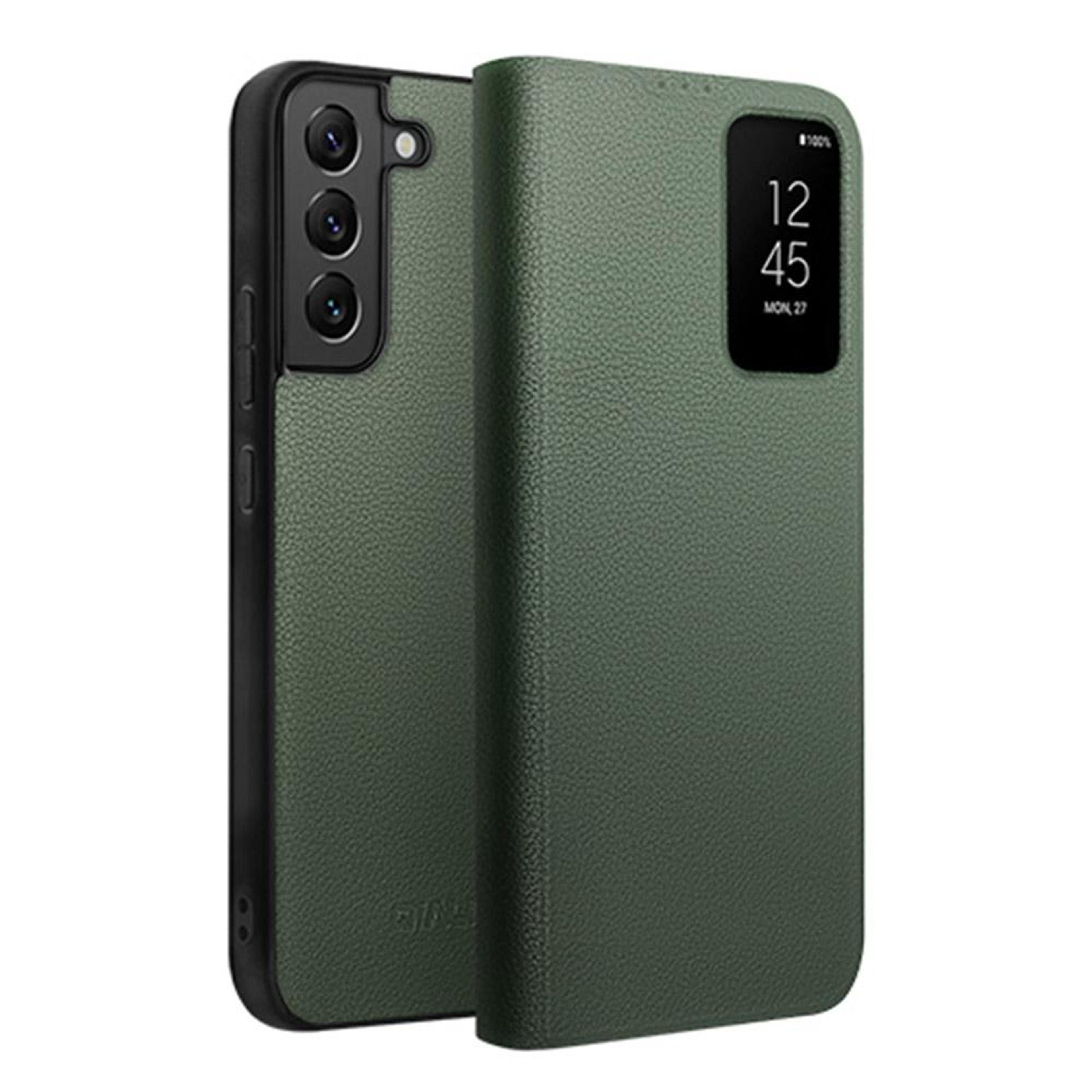 samsung galaxy s22 plus 5g genuine leather magnetic case