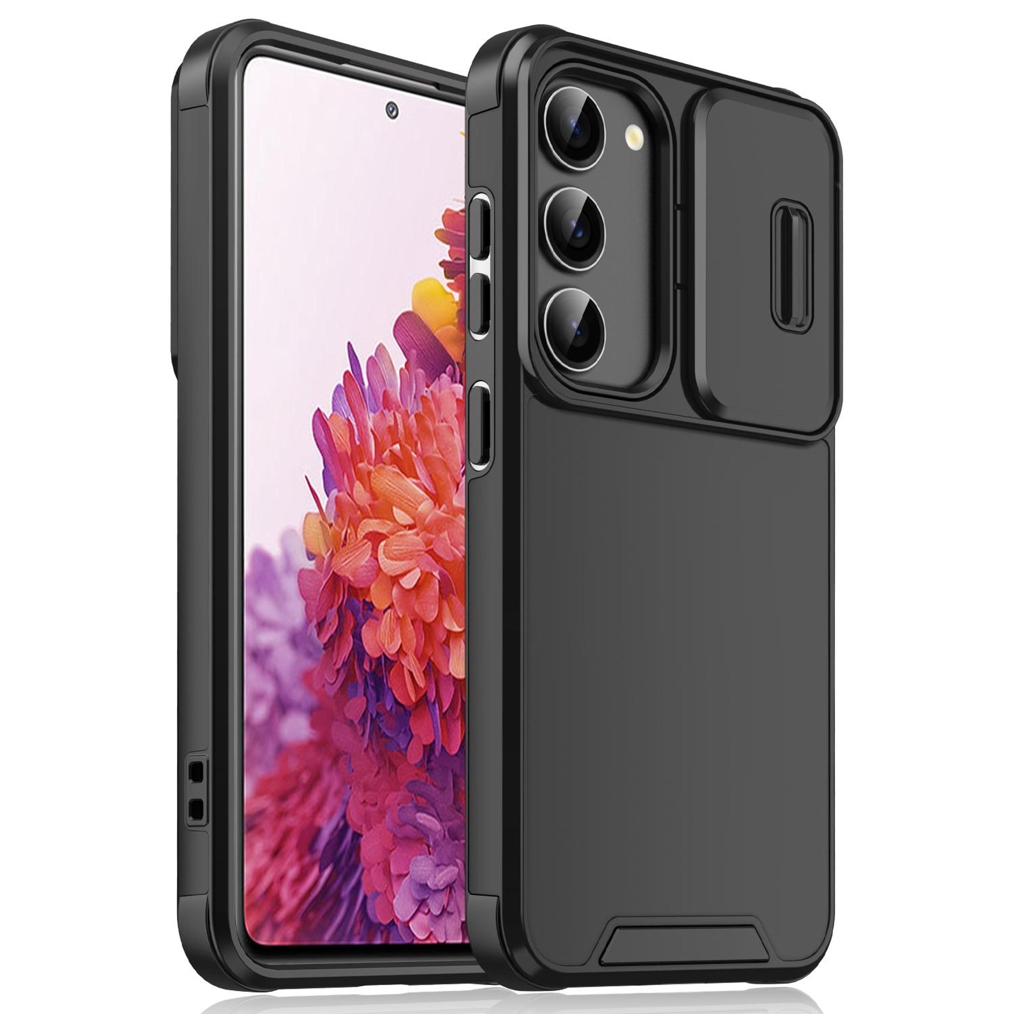 samsung galaxy s20 fe case with sliding camera cover and durable tpu pc protection