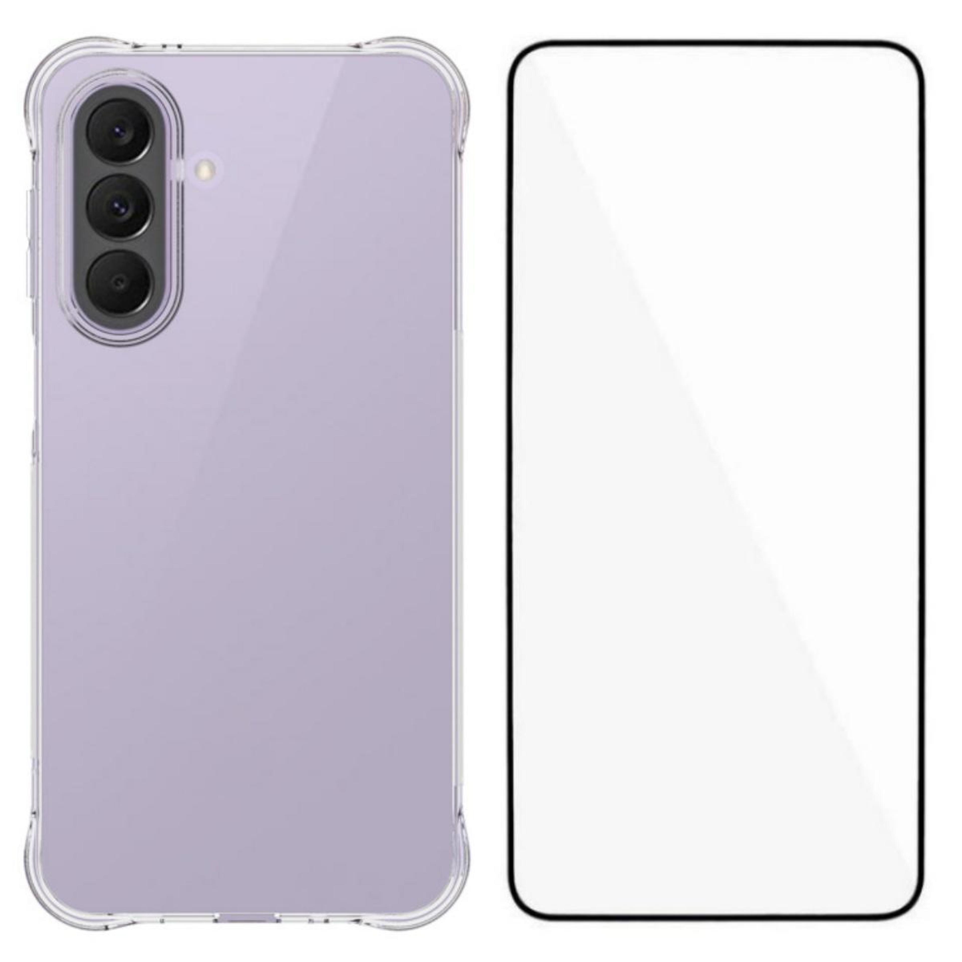 galaxy a27 5g case clear shockproof tpu cover with screen protector