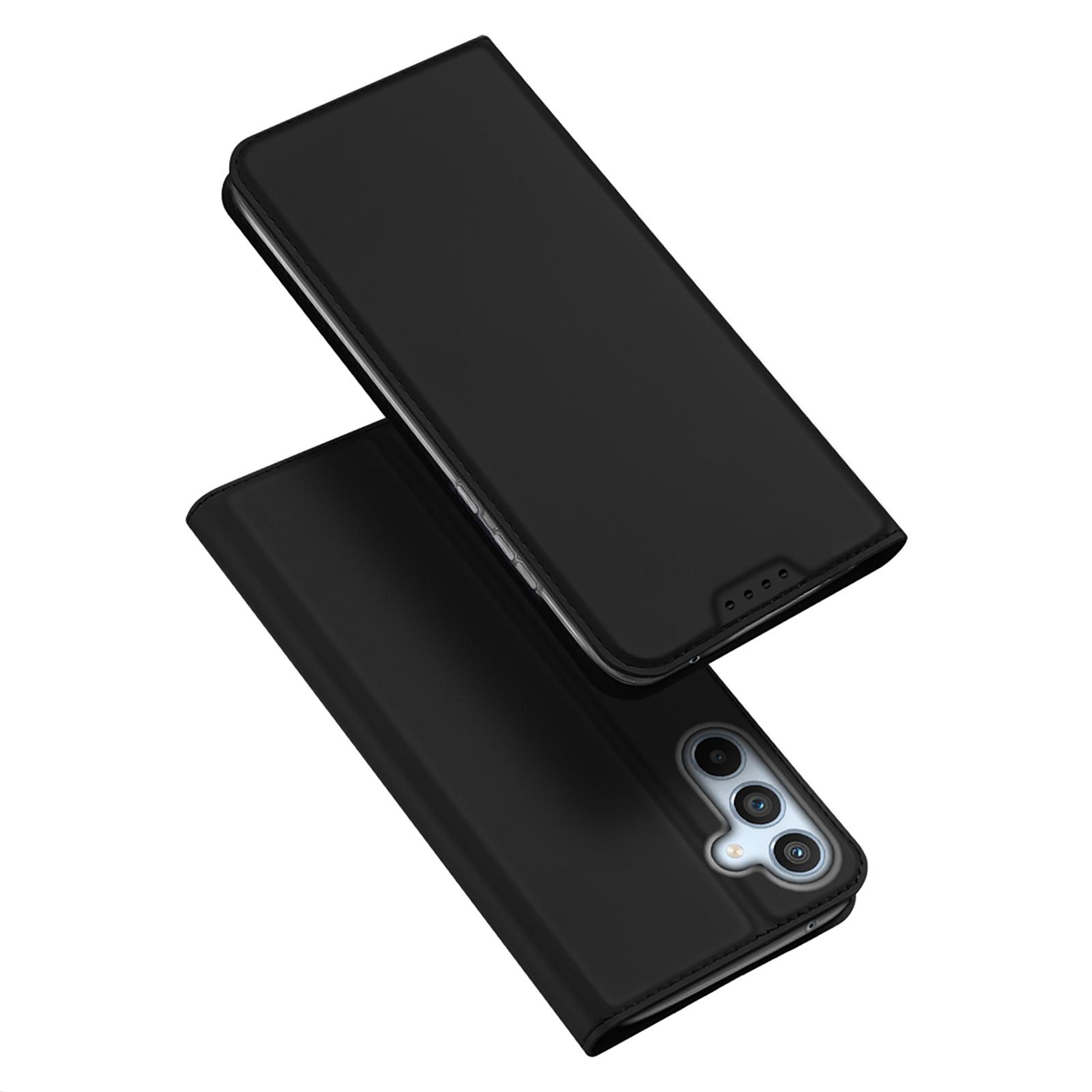 dux ducis skin pro samsung galaxy a54 5g case flip leather wallet cover with card slot & stand