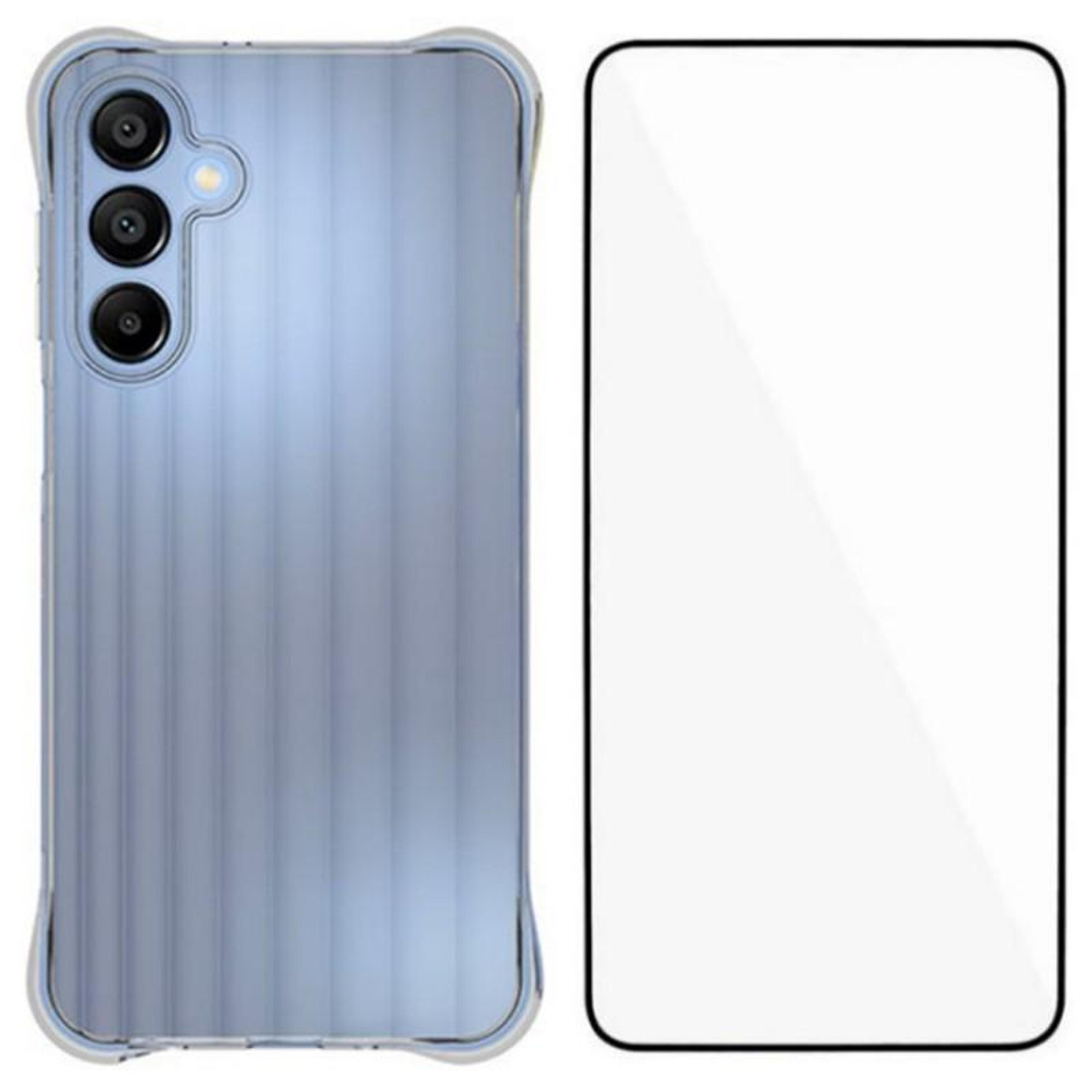 samsung galaxy a16 4g 5g clear shockproof tpu case with screen protector