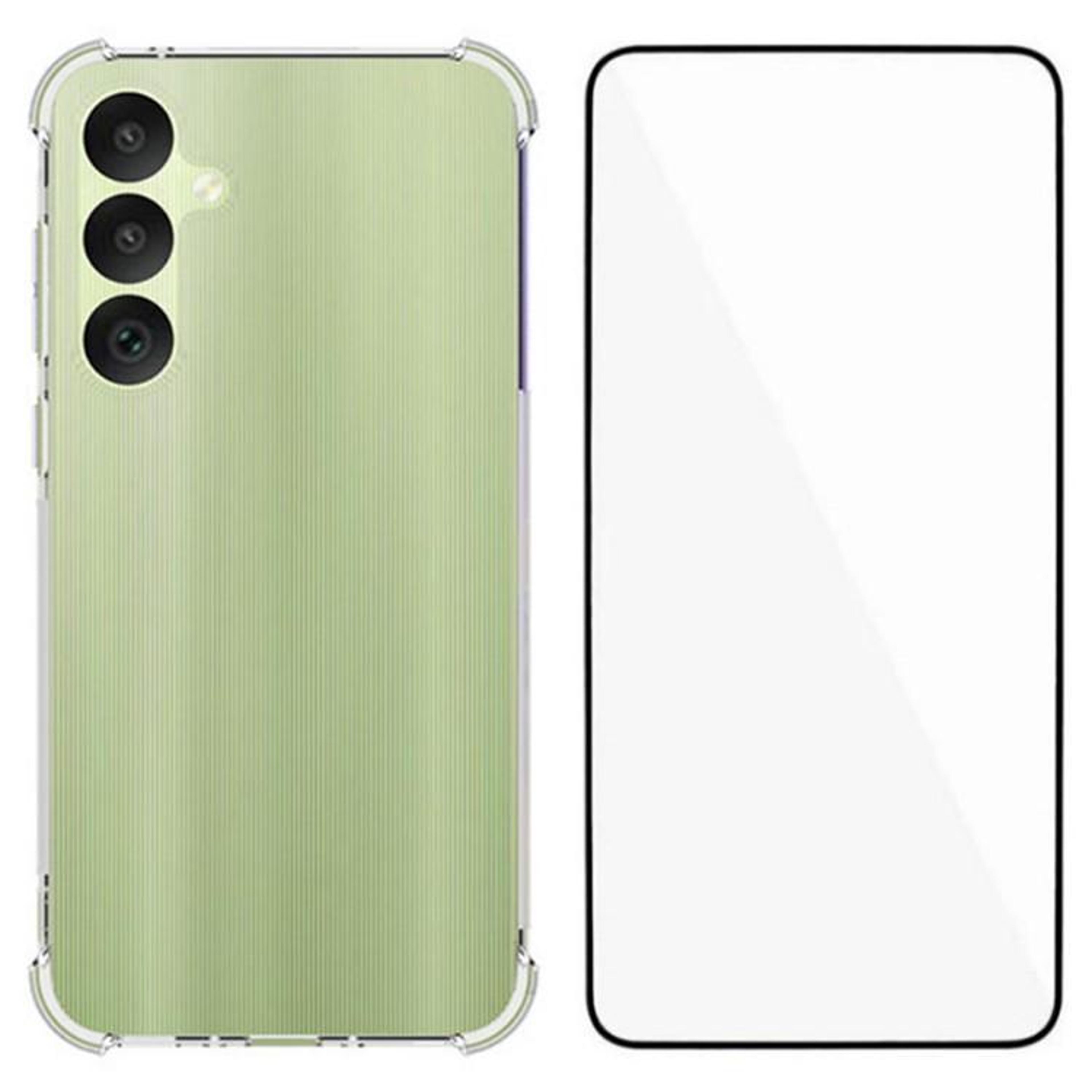 samsung galaxy a35 5g case clear shockproof tpu cover with screen protector