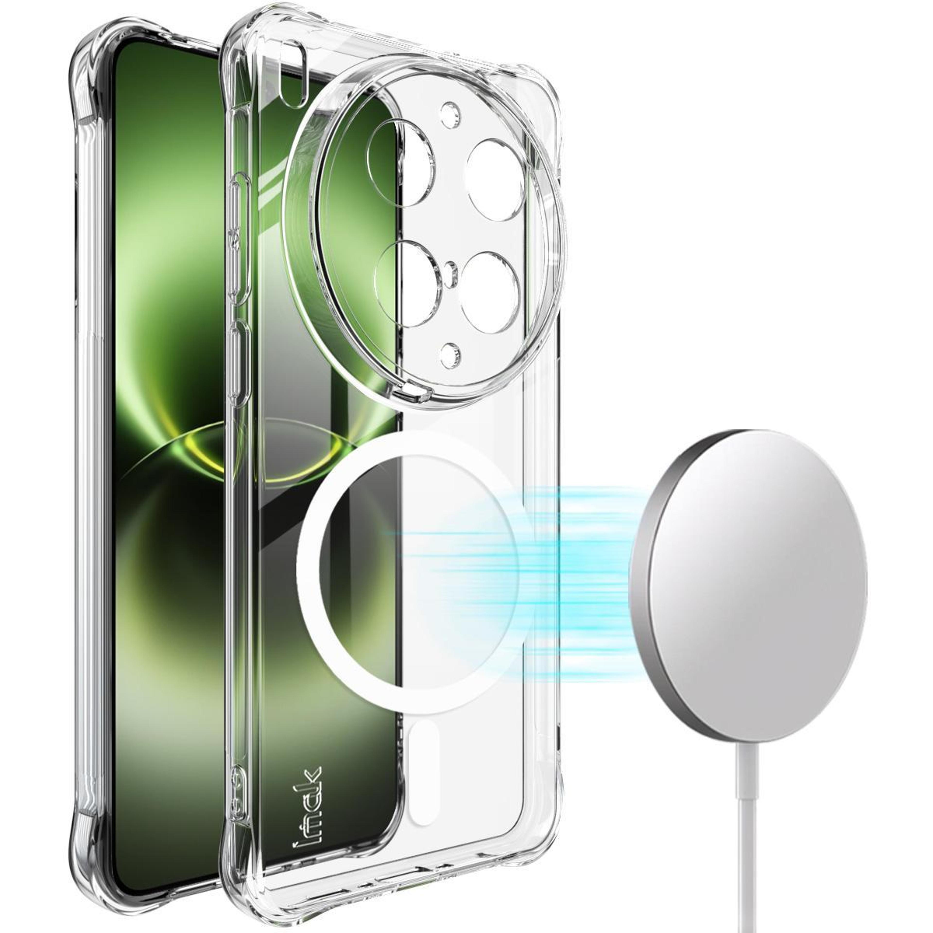 vivo x300 ultra case clear magnetic shockproof airbag tpu cover
