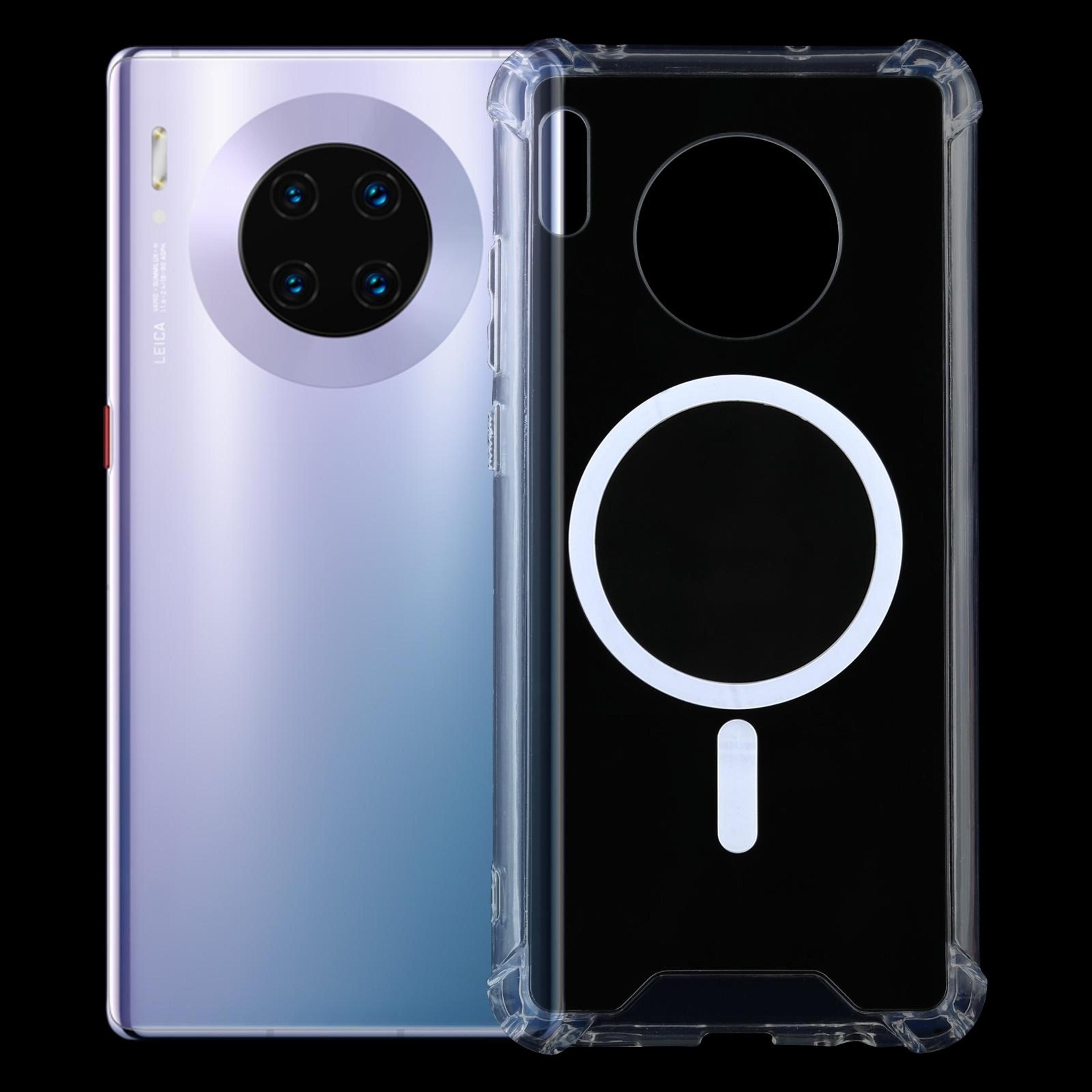 huawei mate 30 magsafe clear magnetic shockproof case