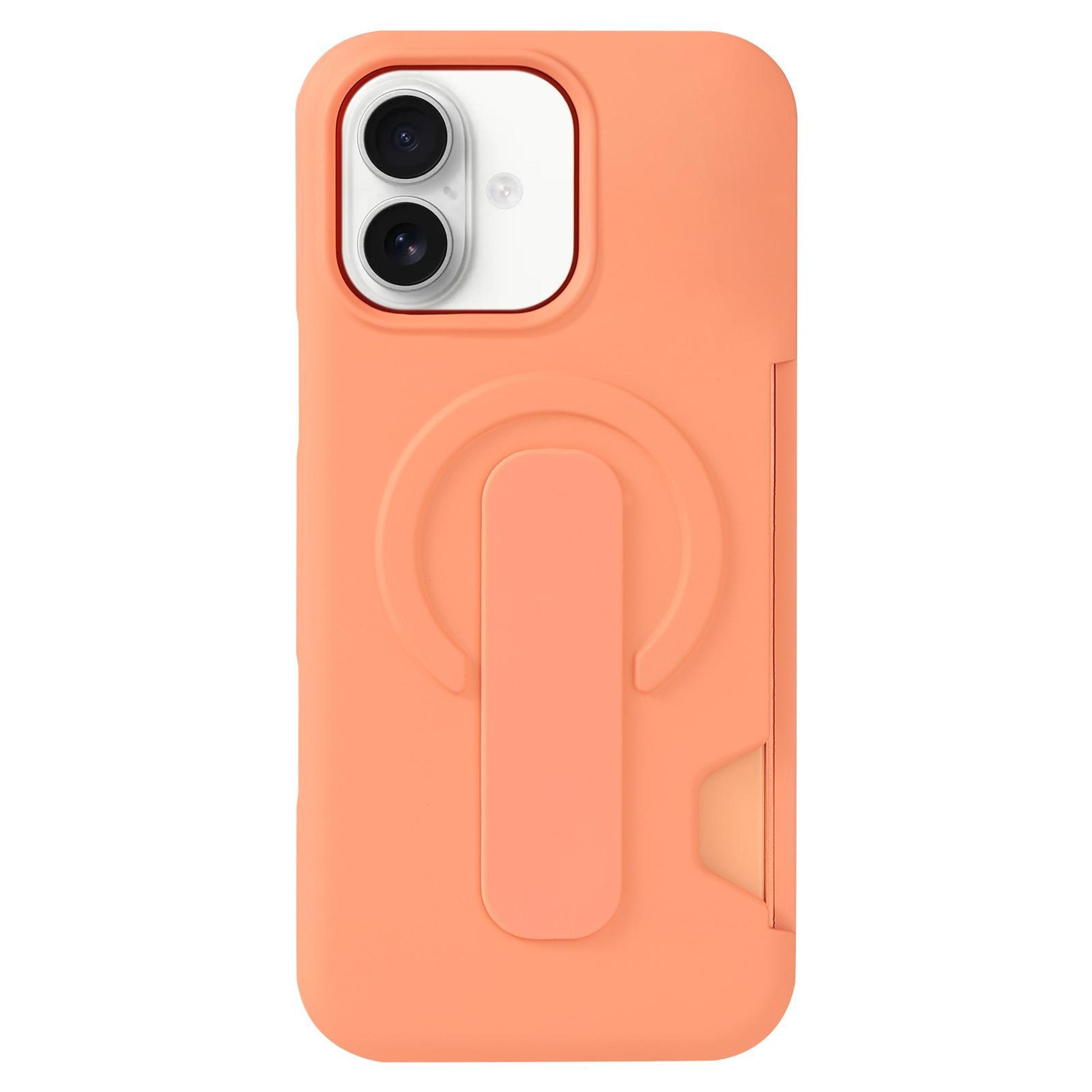 iphone 17 magnetic wallet case with card holder and kickstand