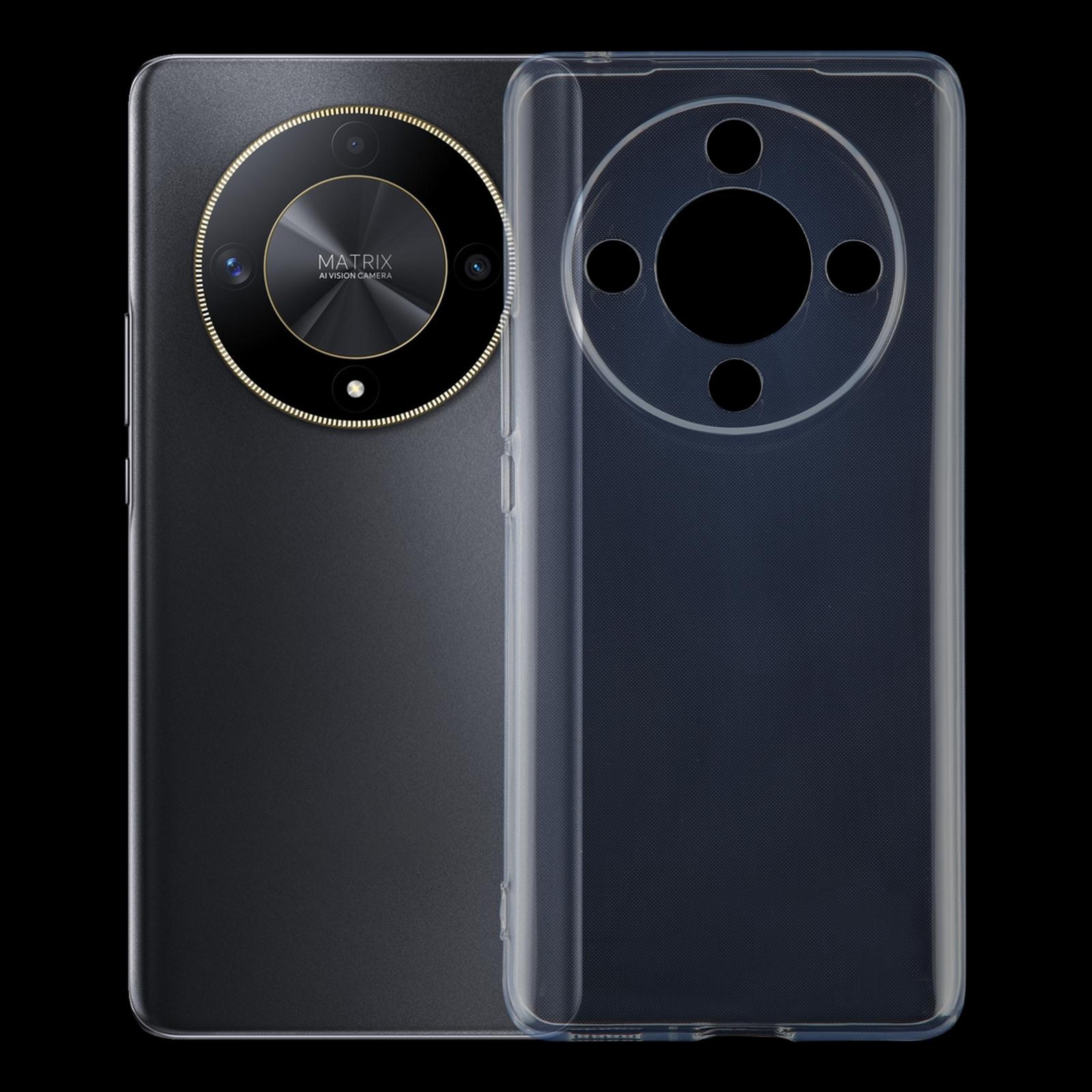 honor x9b ultra-thin transparent tpu phone case with slim scratch protection