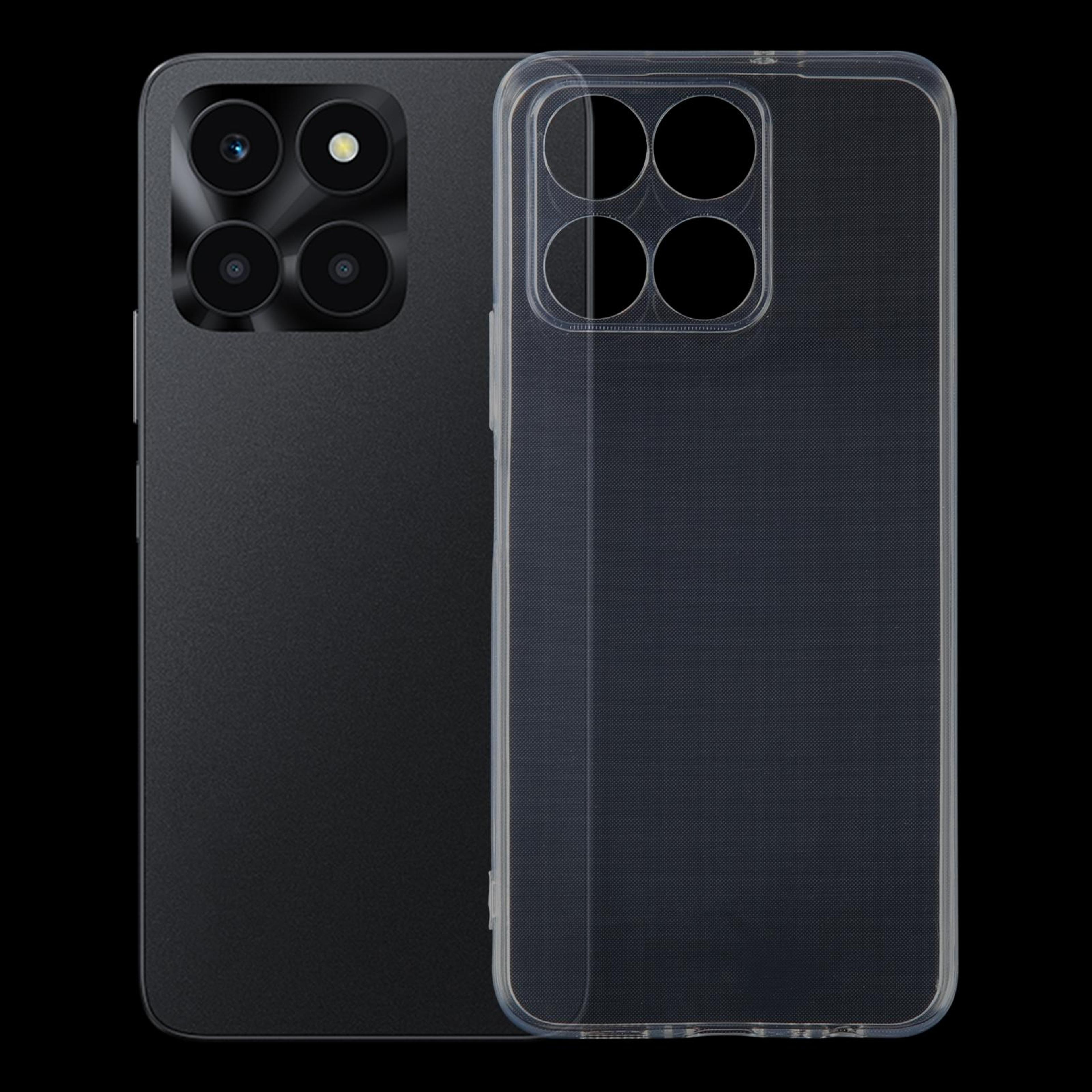 honor x6a clear tpu case ultra-thin protective phone cover