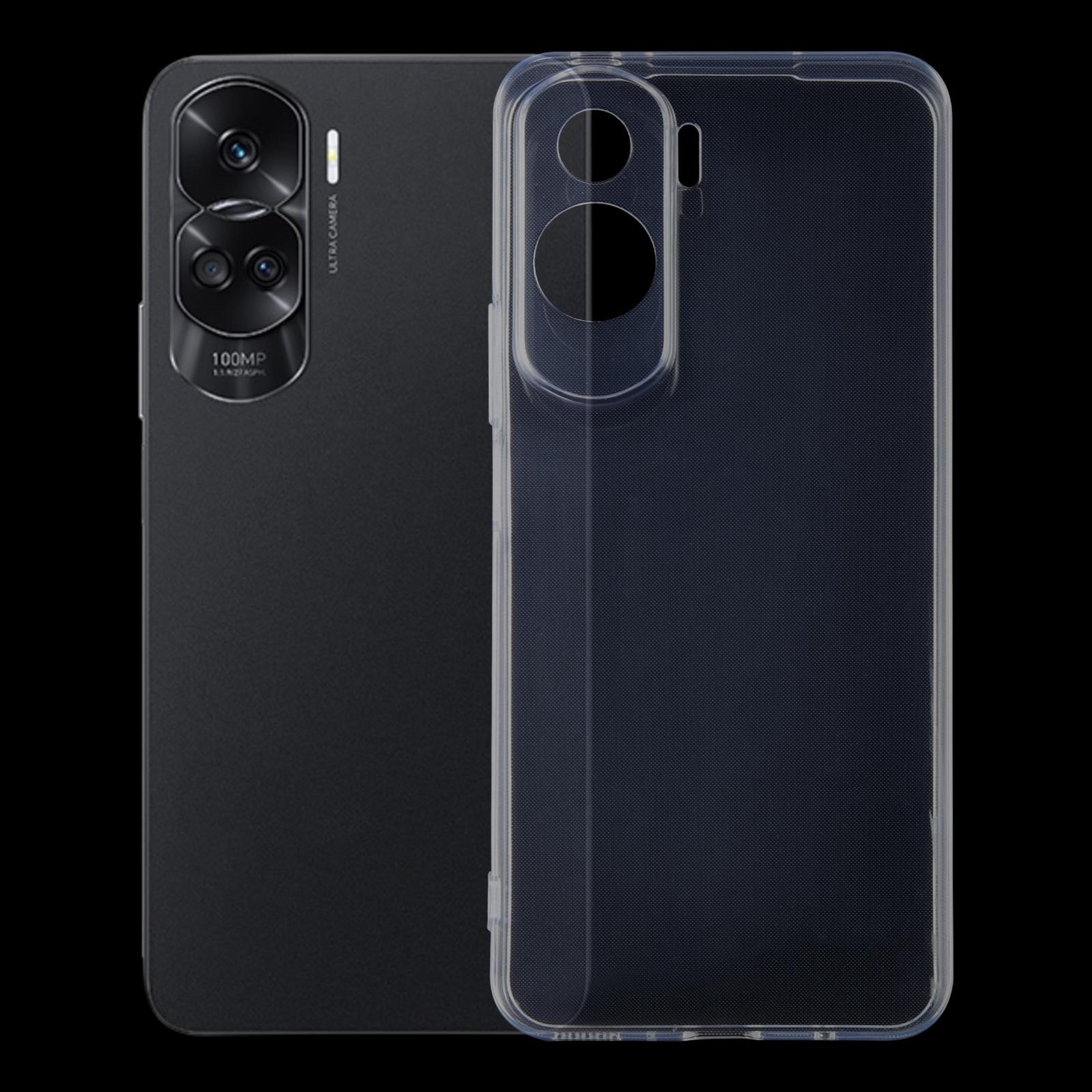 honor 90 lite clear ultra-thin tpu phone case with scratch protection
