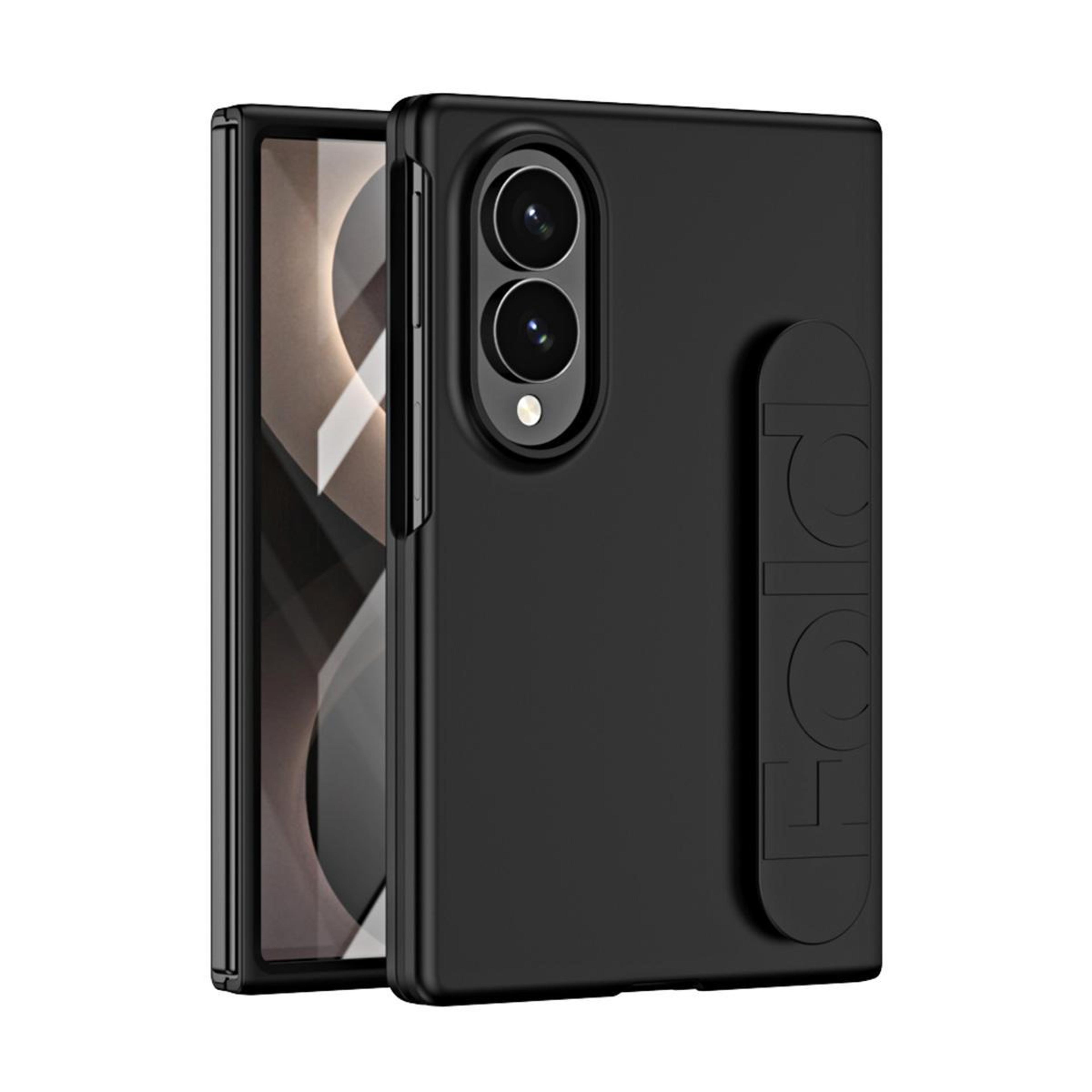 galaxy z fold8 5g shockproof phone case with elastic wrist grip and soft-touch protection