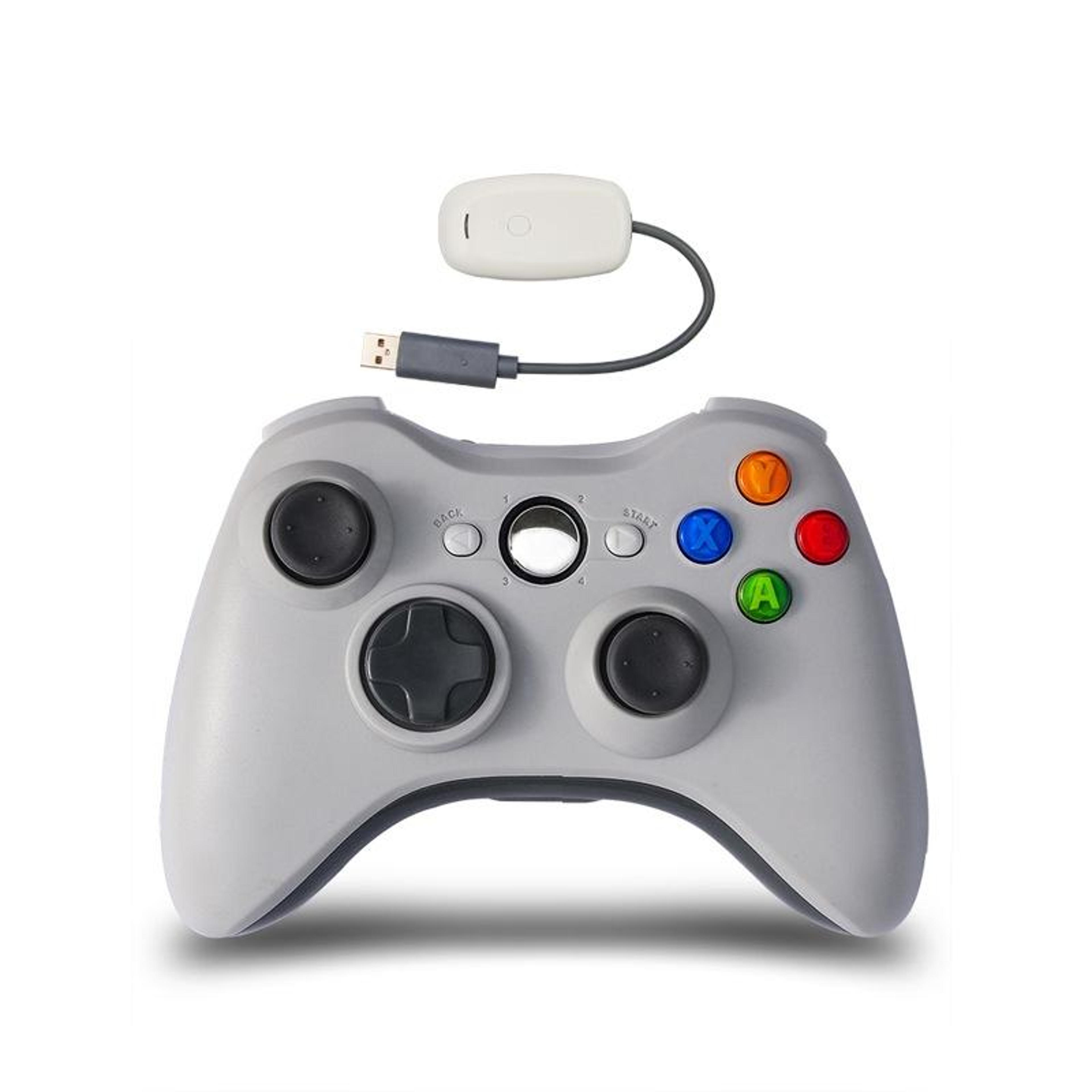 2.4g wireless xbox 360 controller with vibration feedback and 30ft range