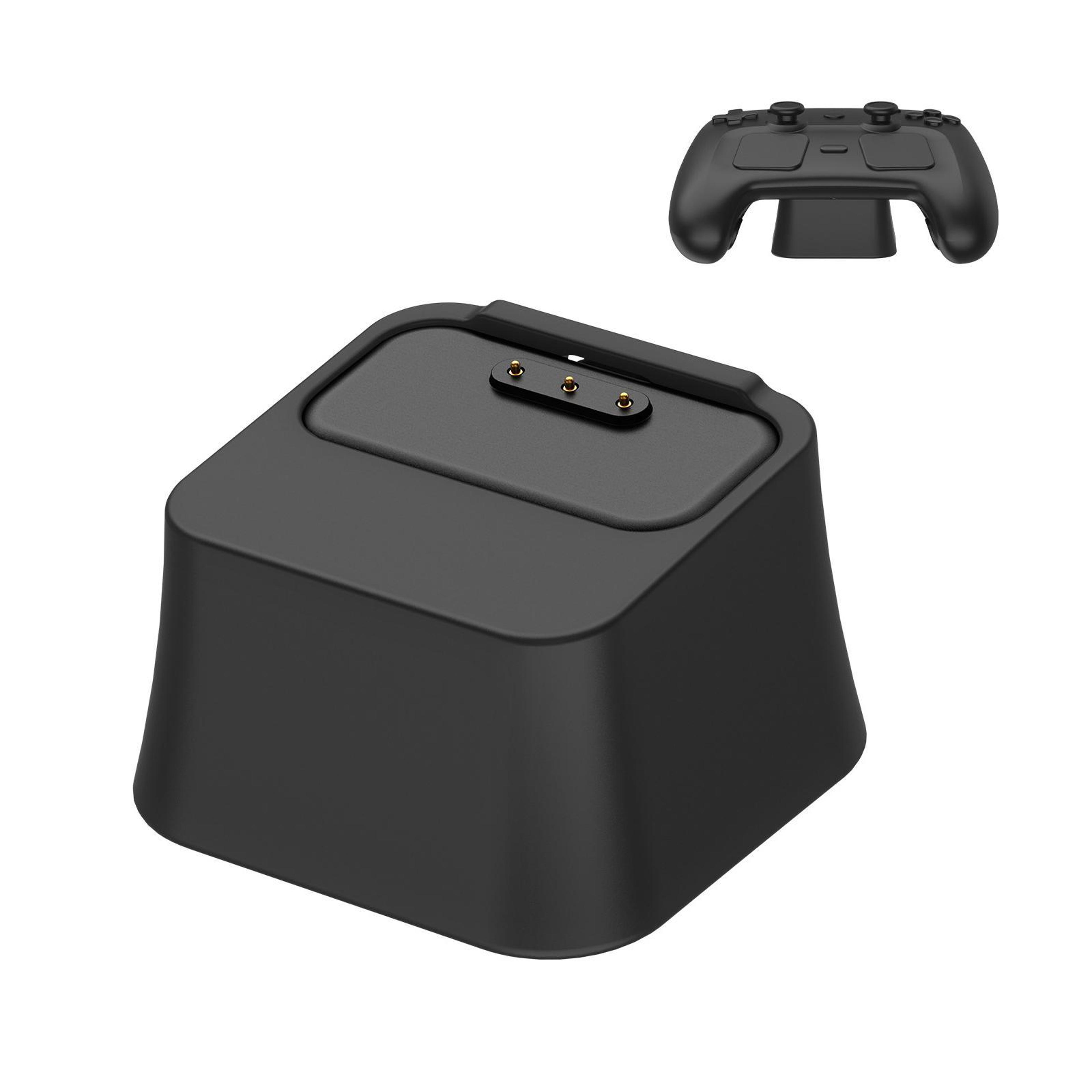 steam controller 2 magnetic charging dock silicone controller stand with anti-slip base