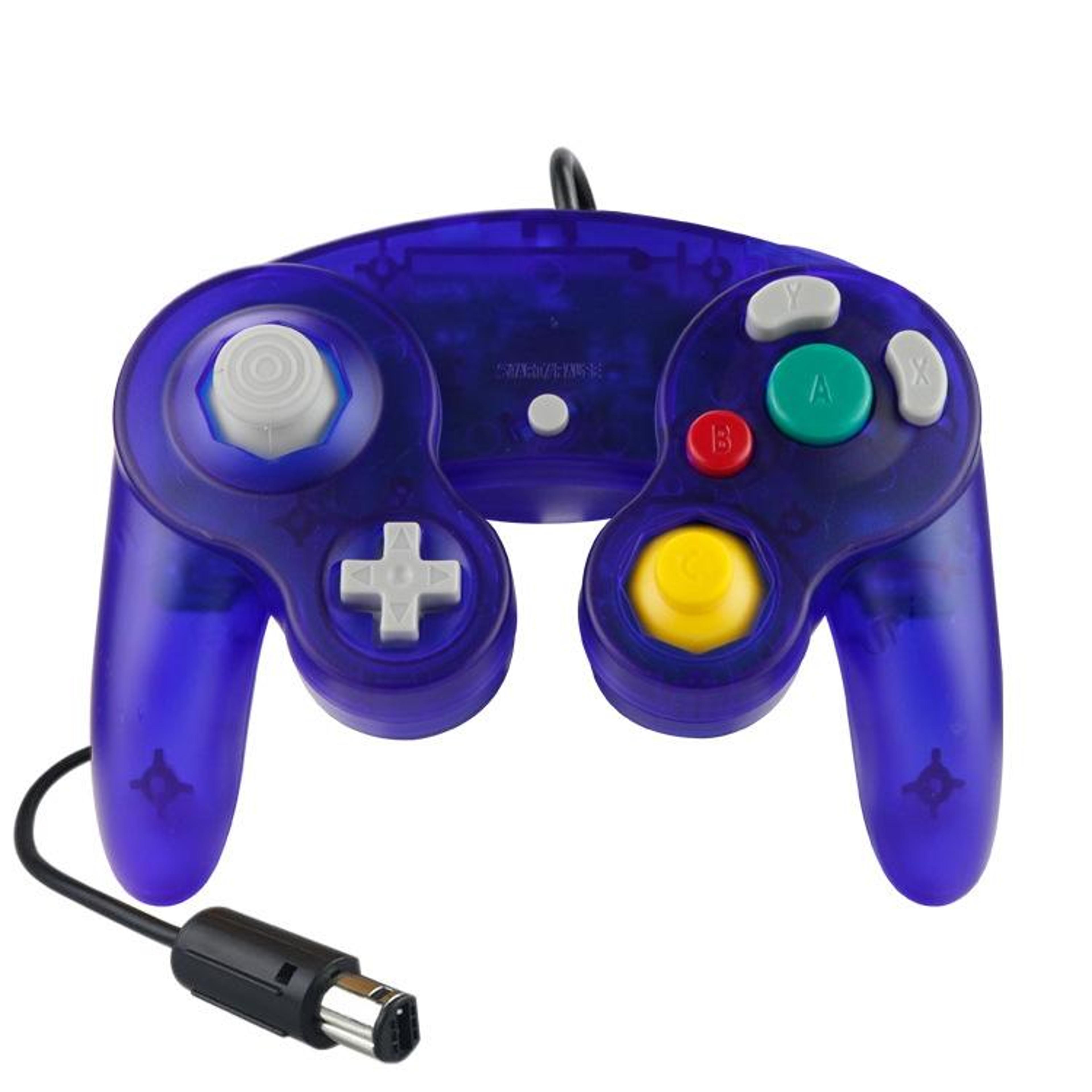 wired gamecube controller for nintendo ngc with dual vibration and 1.5m cable
