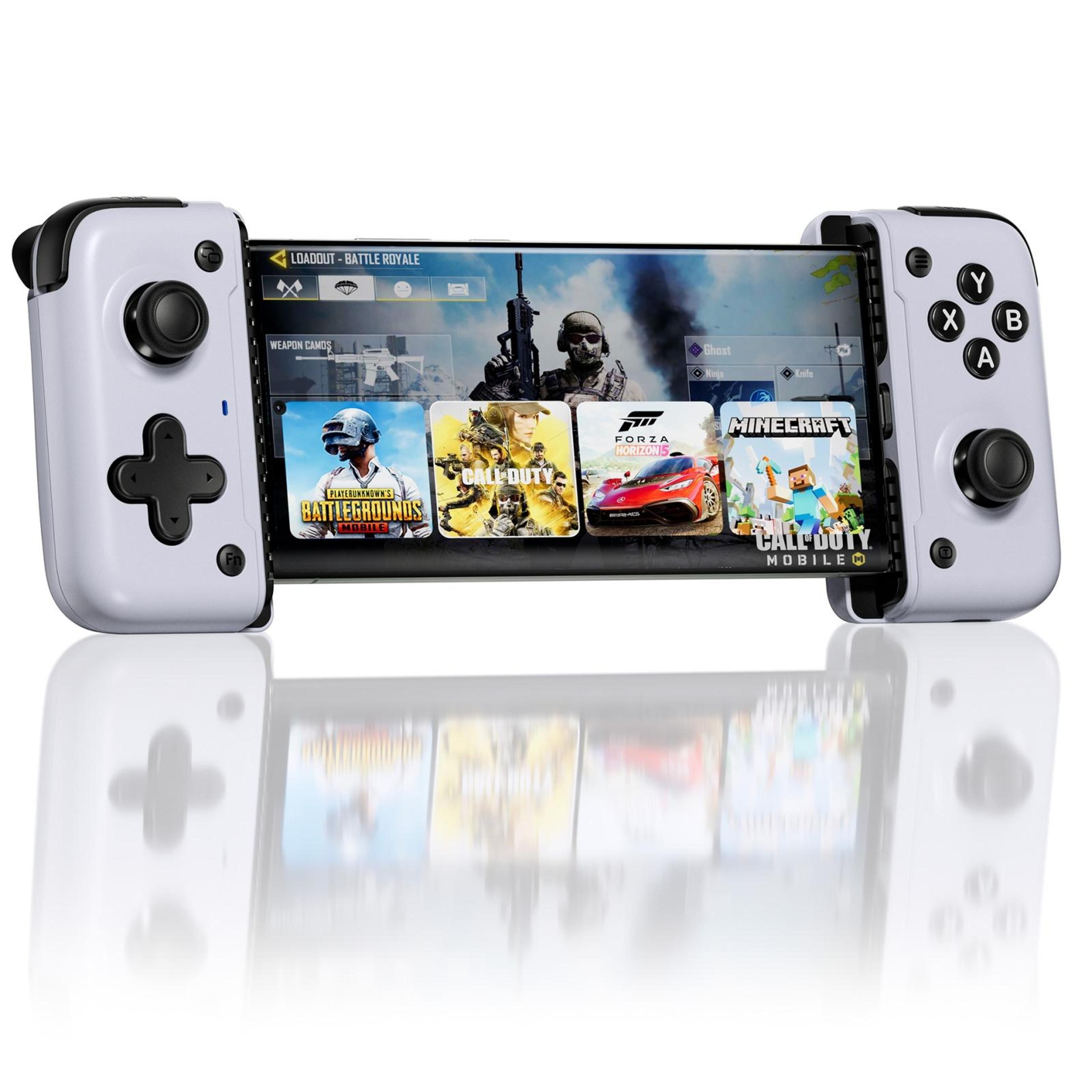 easysmx m05 mobile gaming controller with hall effect triggers for iphone 15 and android usb-c phones