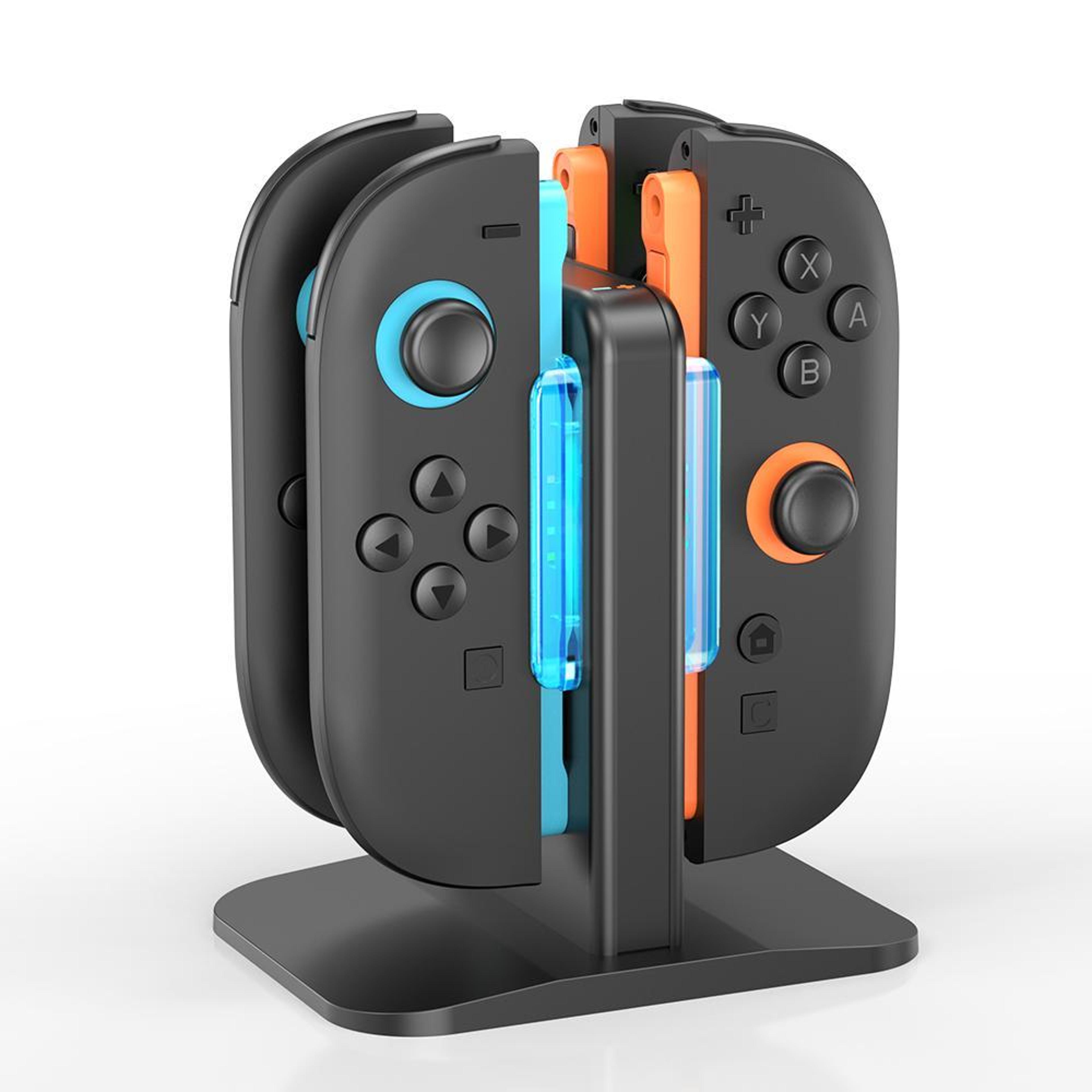 oivo iv-sw342 nintendo switch 2 controller charger 4-in-1 magnetic charging stand