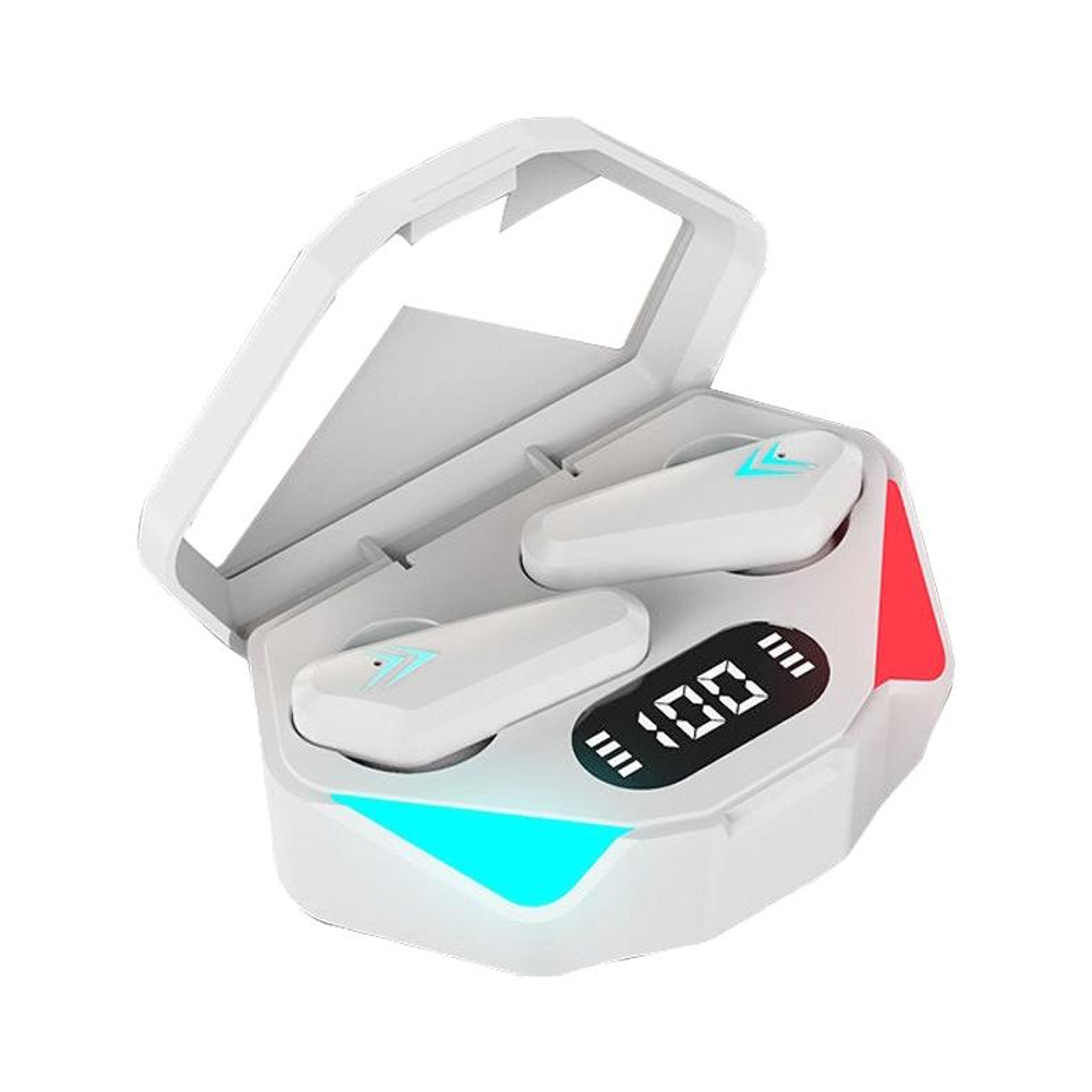 tws-y04 wireless gaming earbuds with bluetooth 5.0 touch control and led charging case