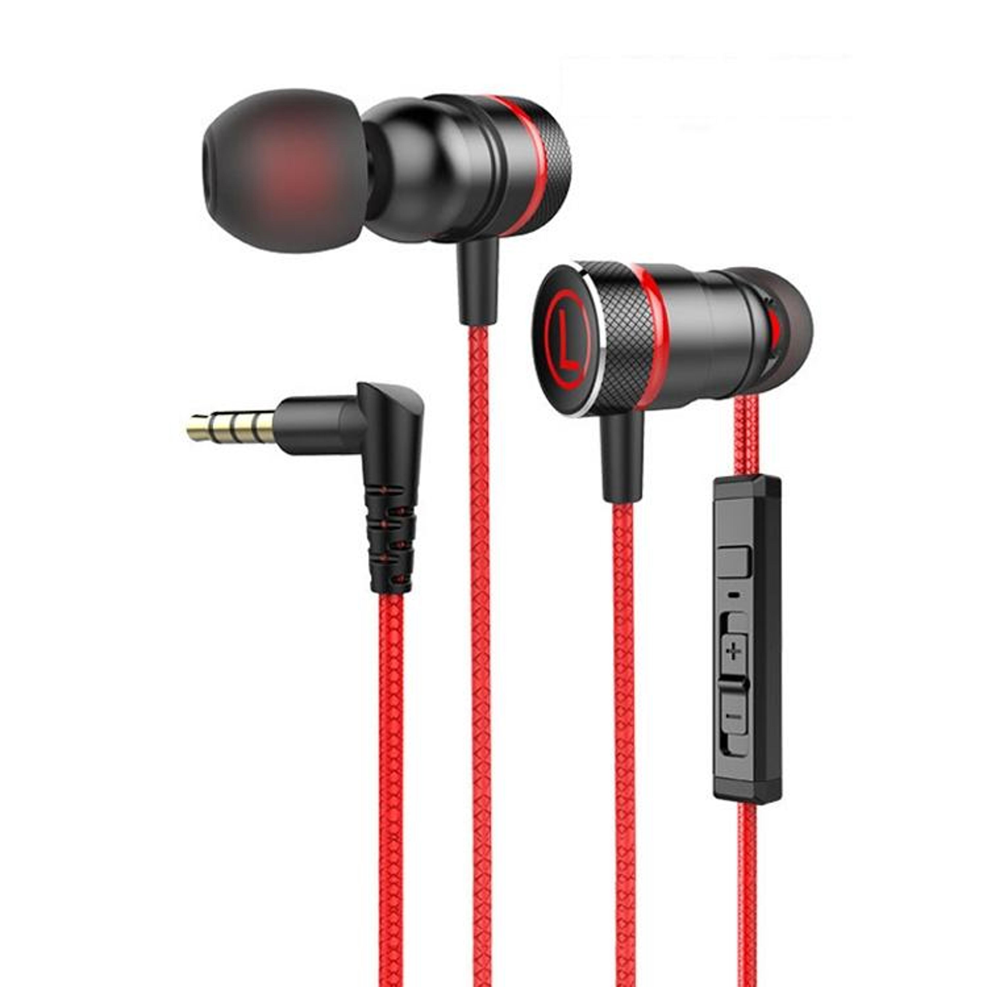 g21 wired gaming earphones with mic, hifi stereo sound and 3.5mm jack