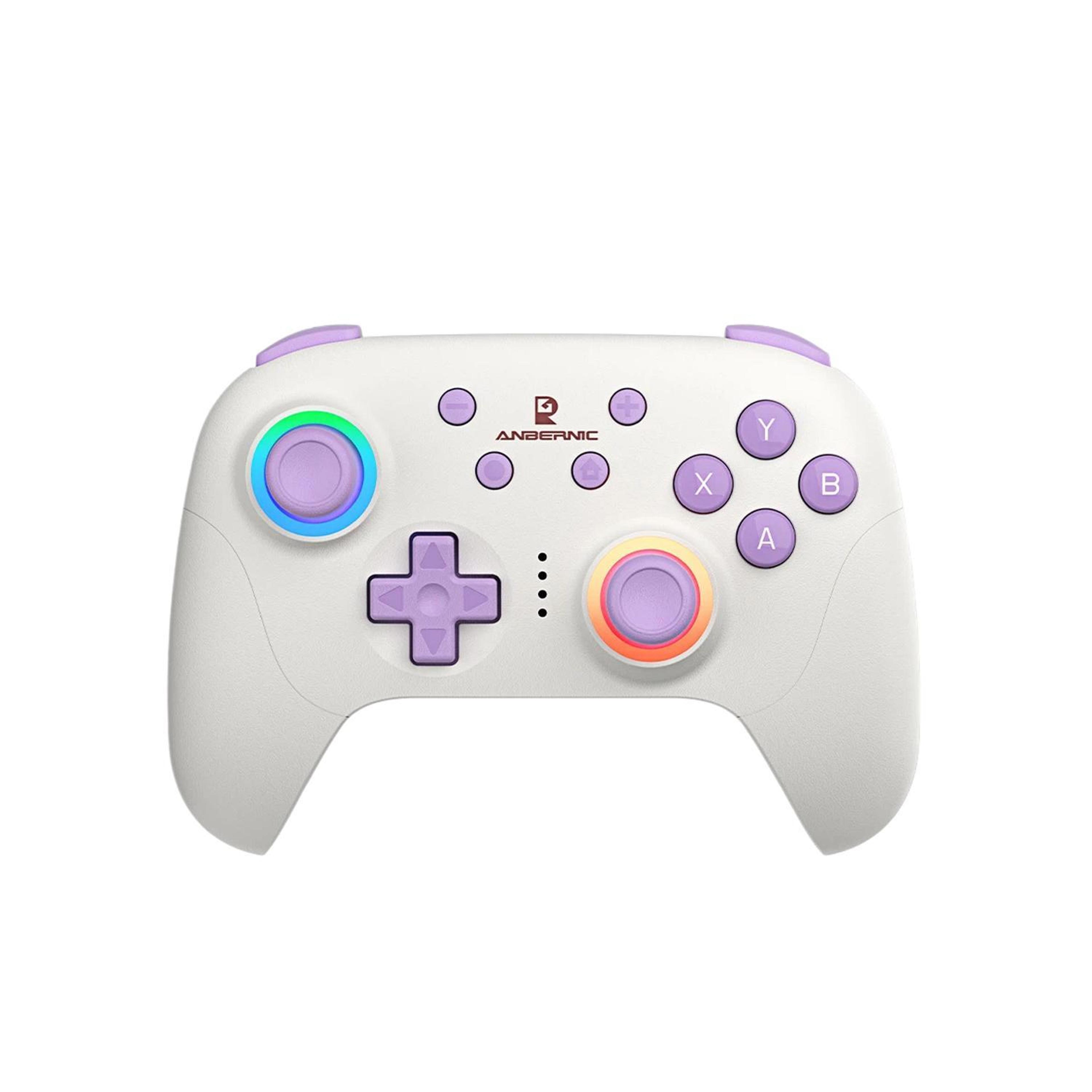 anbernic rgp01 hall effect wireless gaming controller for pc, switch and steam