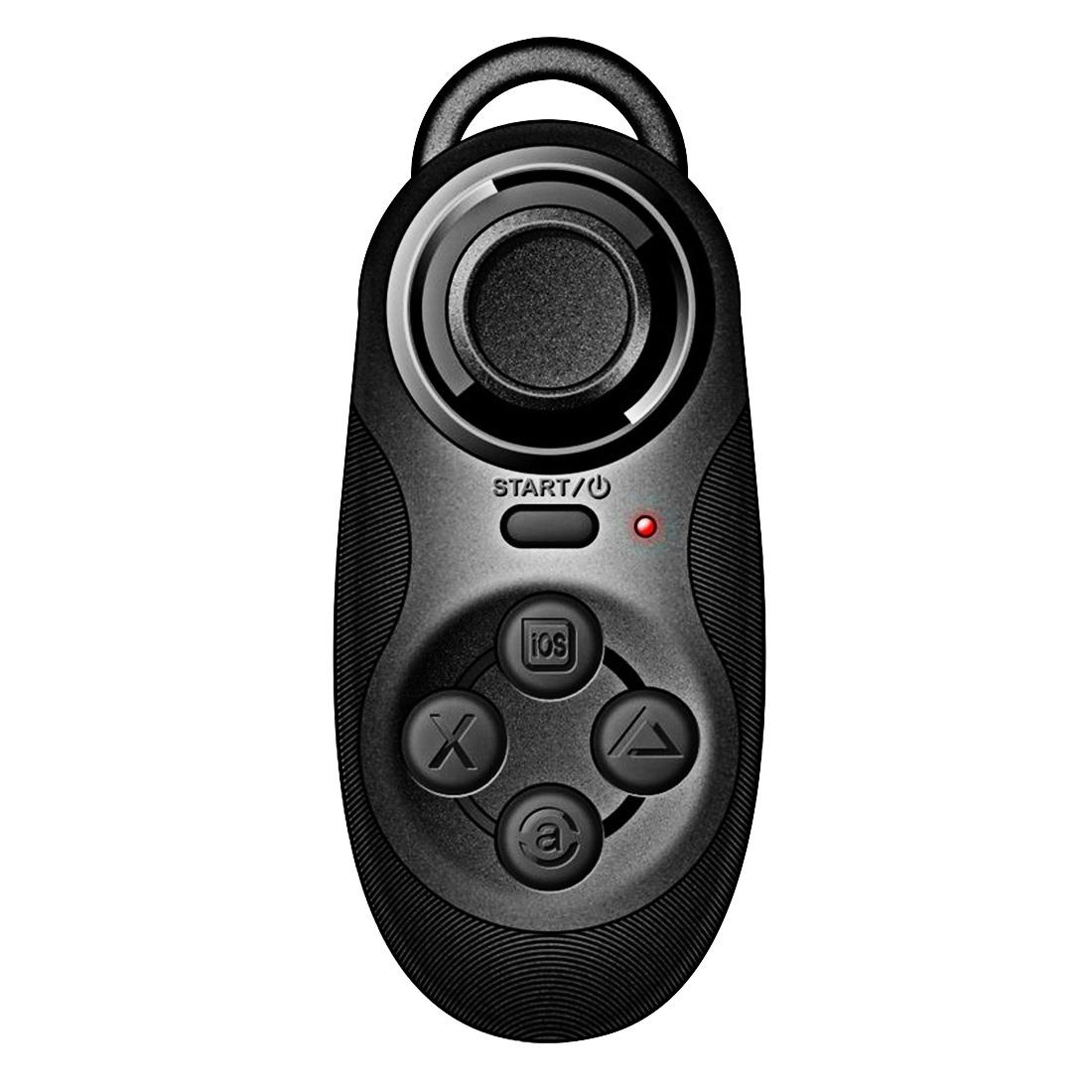 4-in-1 bluetooth gamepad controller with selfie remote and music control for android, ios and pc