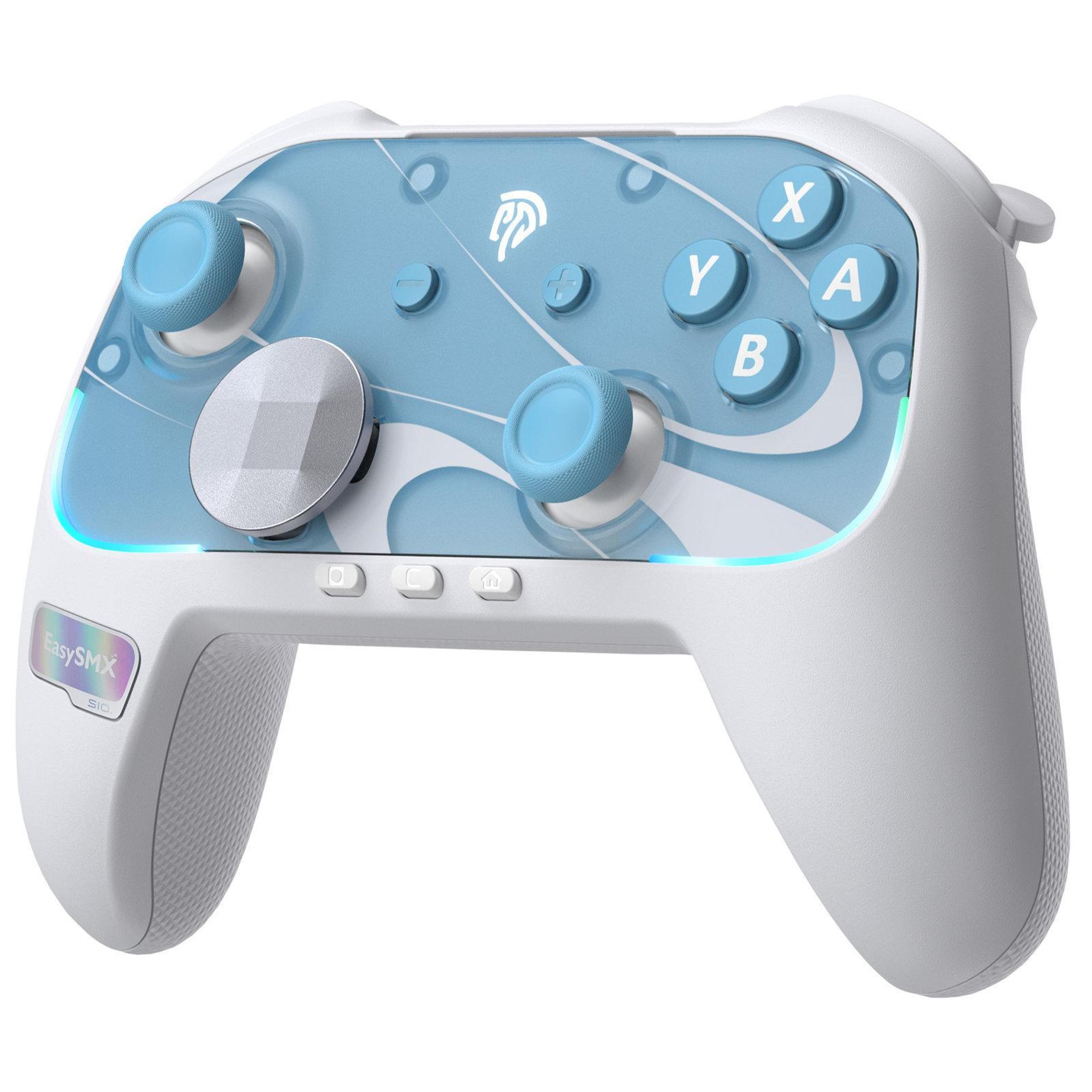 easysmx s10 switch 2 wireless controller with tmr joysticks, hd rumble and nfc