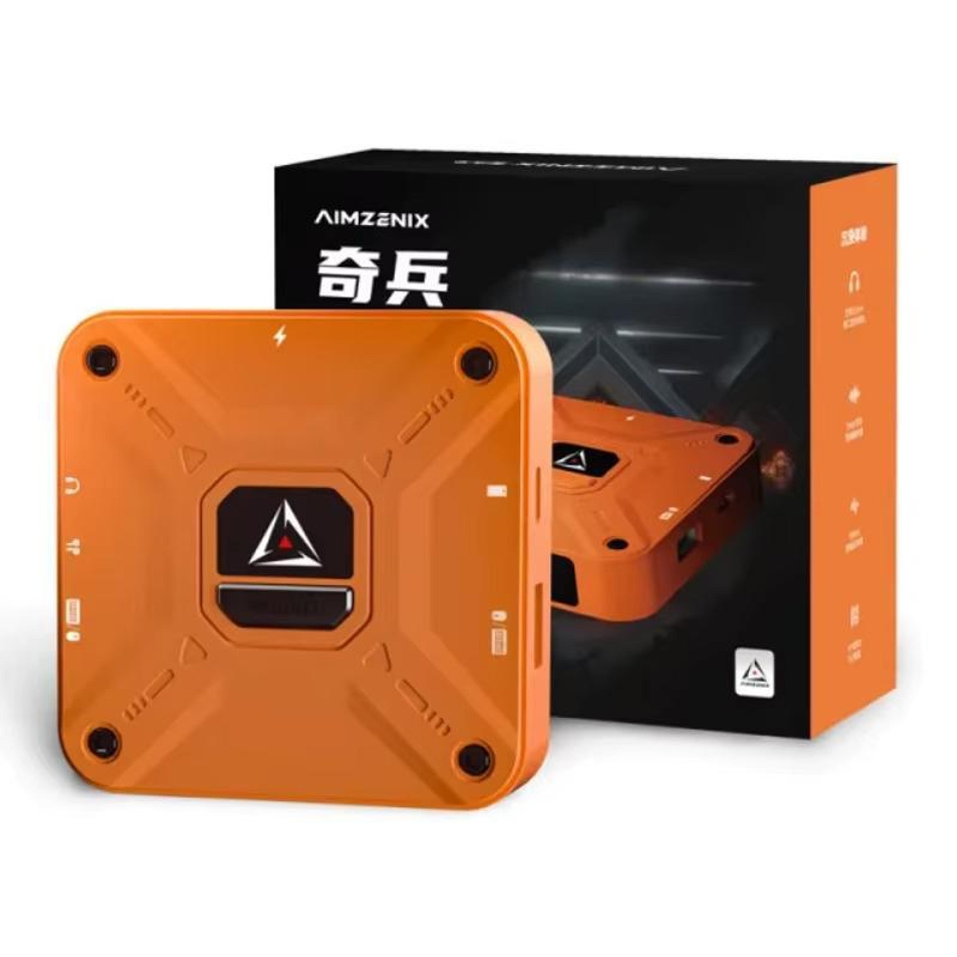 aimzenix ax360m mobile gaming keyboard and mouse adapter with 60w fast charging for ios