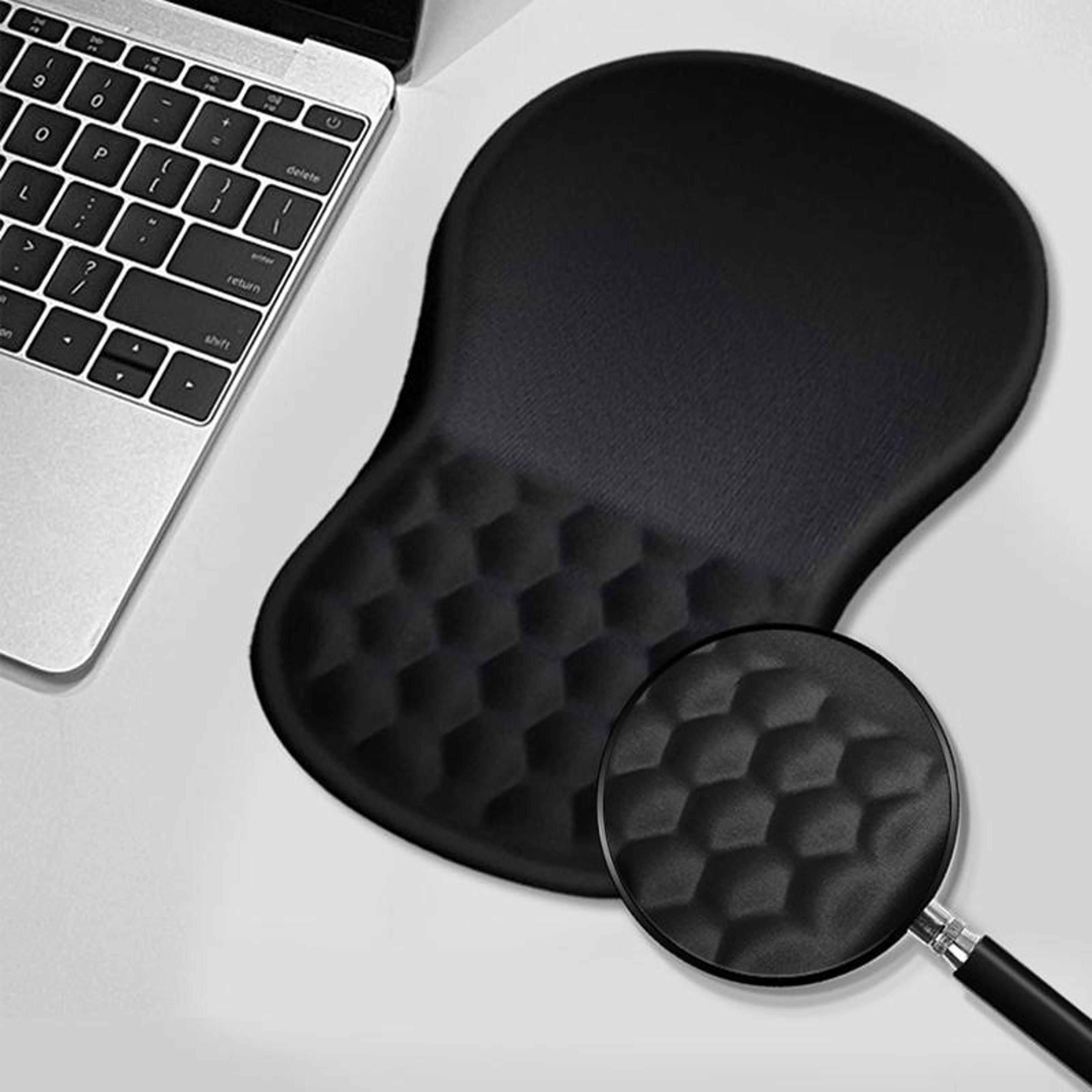 comfortpro ergonomic mouse pad with wrist rest for gaming and office