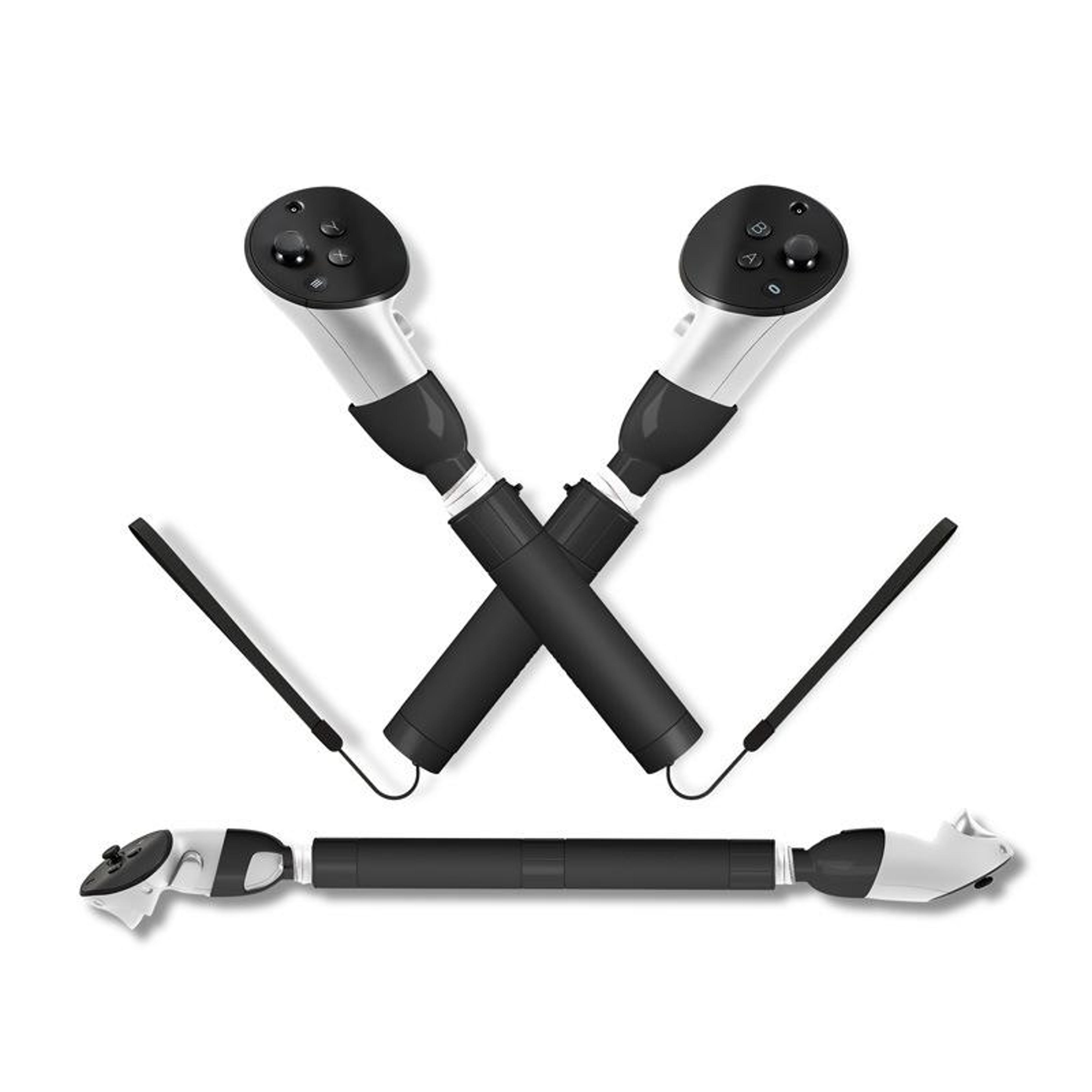 devaso meta quest 3 controller extensions for quest 3s, vr golf, lightsaber and baseball games