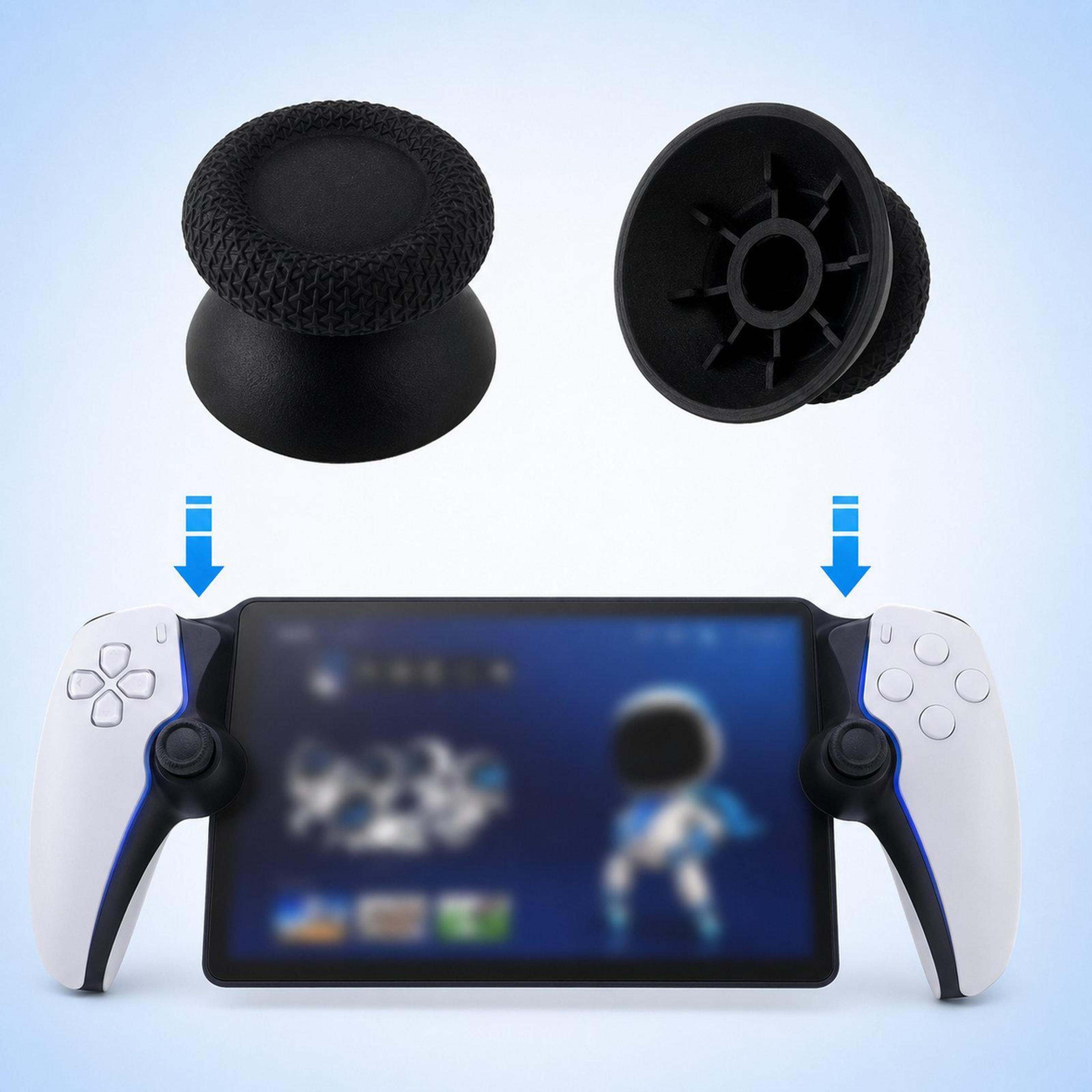ps5 portal replacement thumbstick cap for ps vr2 anti-slip analog joystick