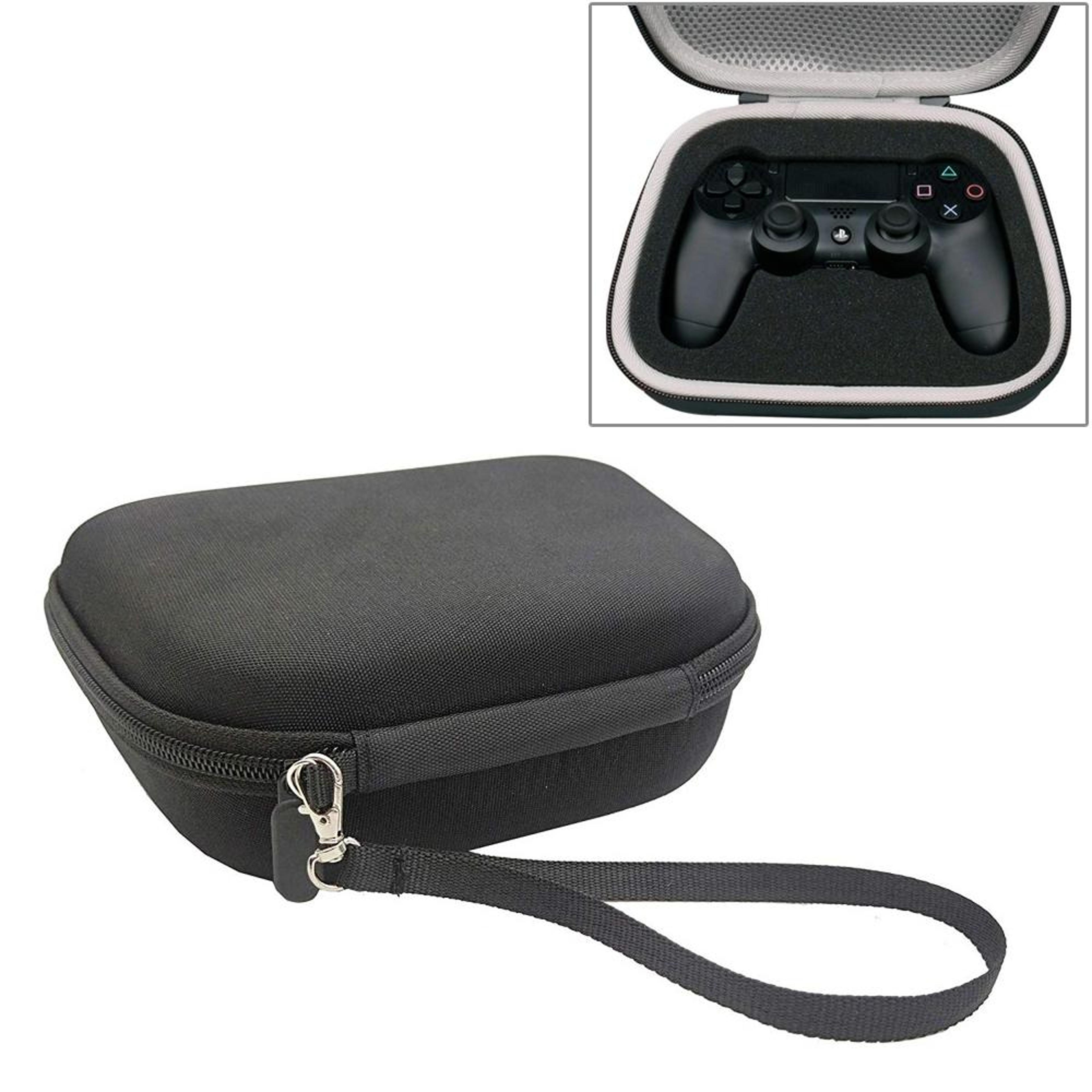 protective ps4 controller carrying case with shockproof nylon storage