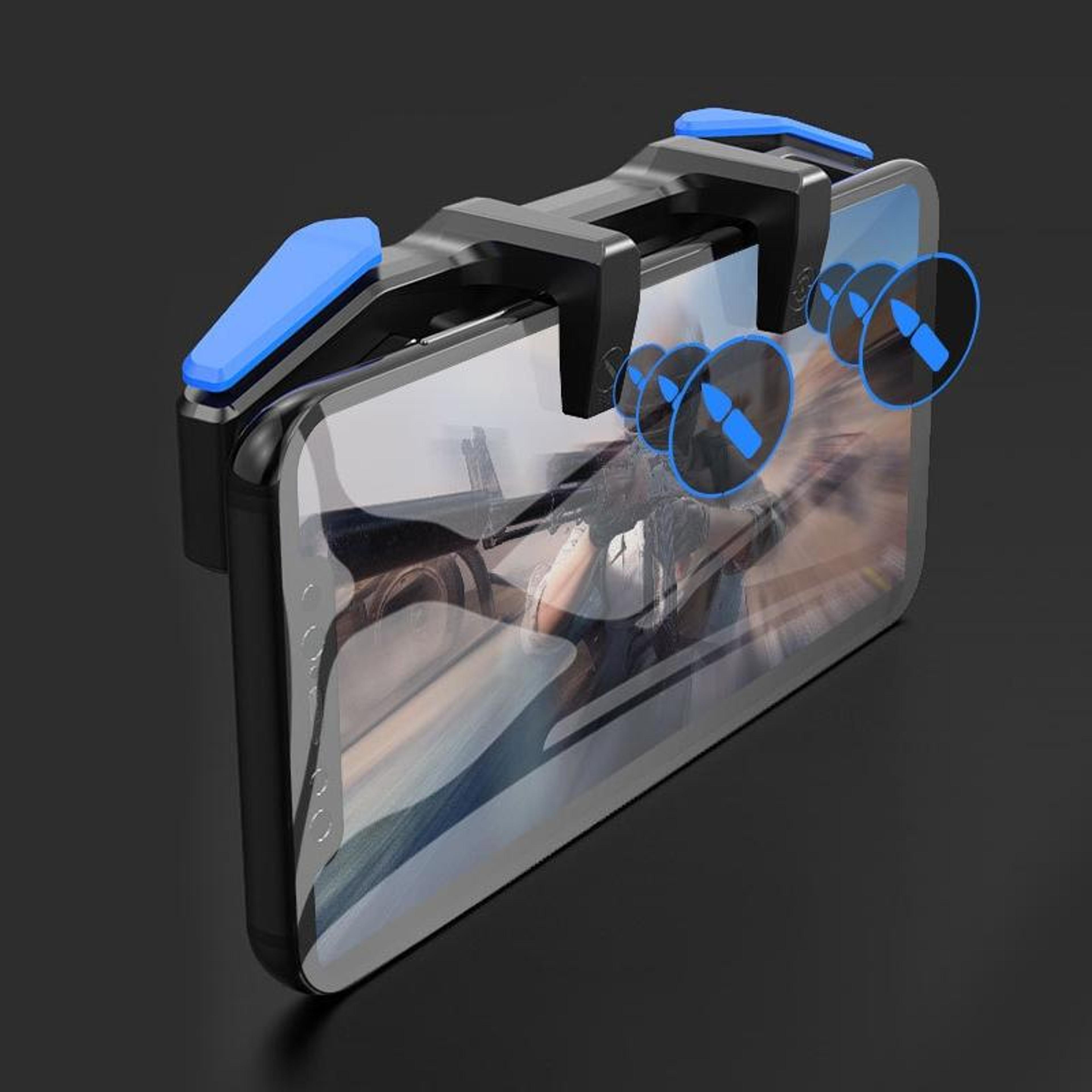 ak01 mobile game controller with pubg mobile trigger for ios and android phones