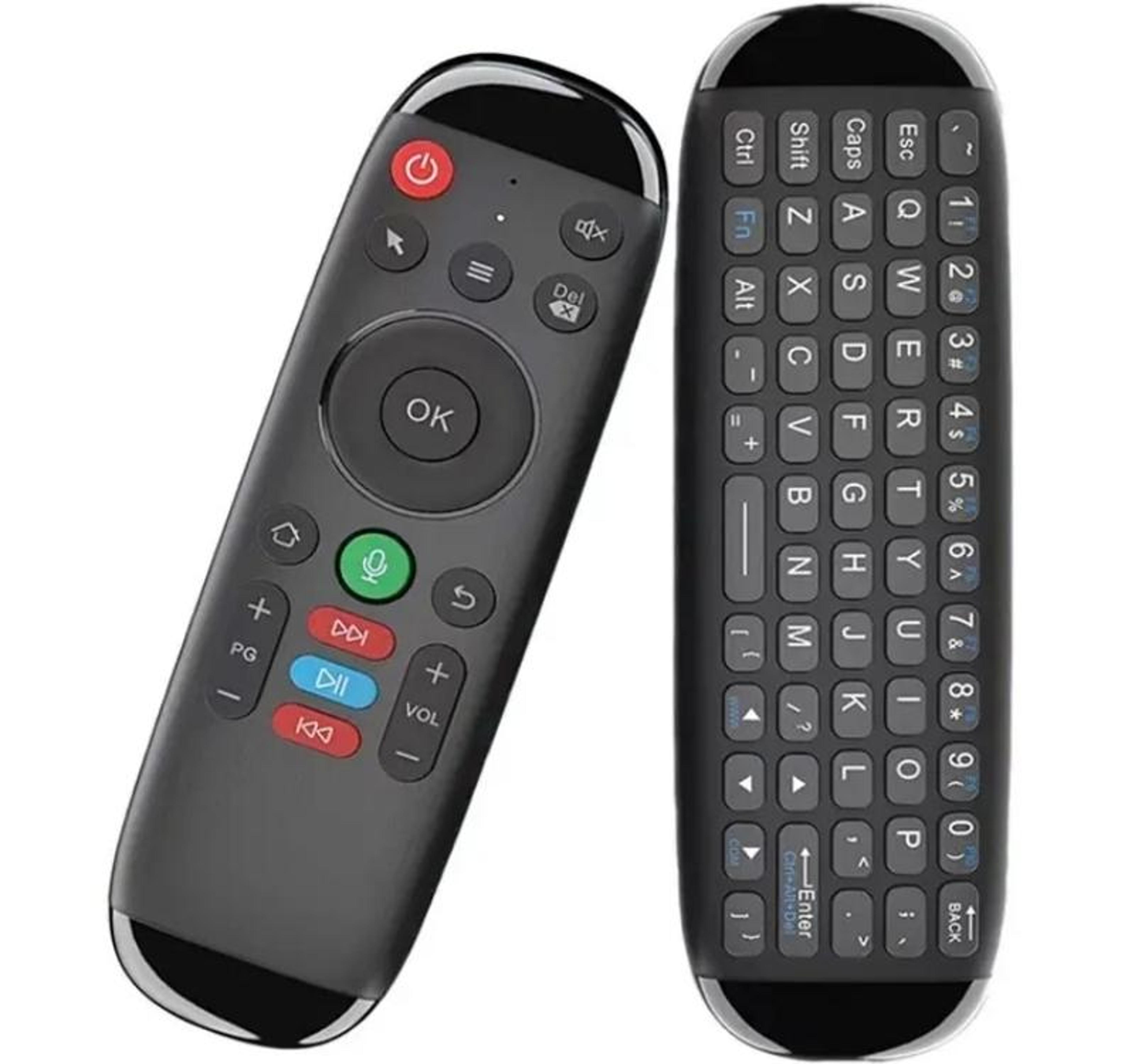 m6 2.4g wireless voice remote control and air mouse for smart tv and android tv box