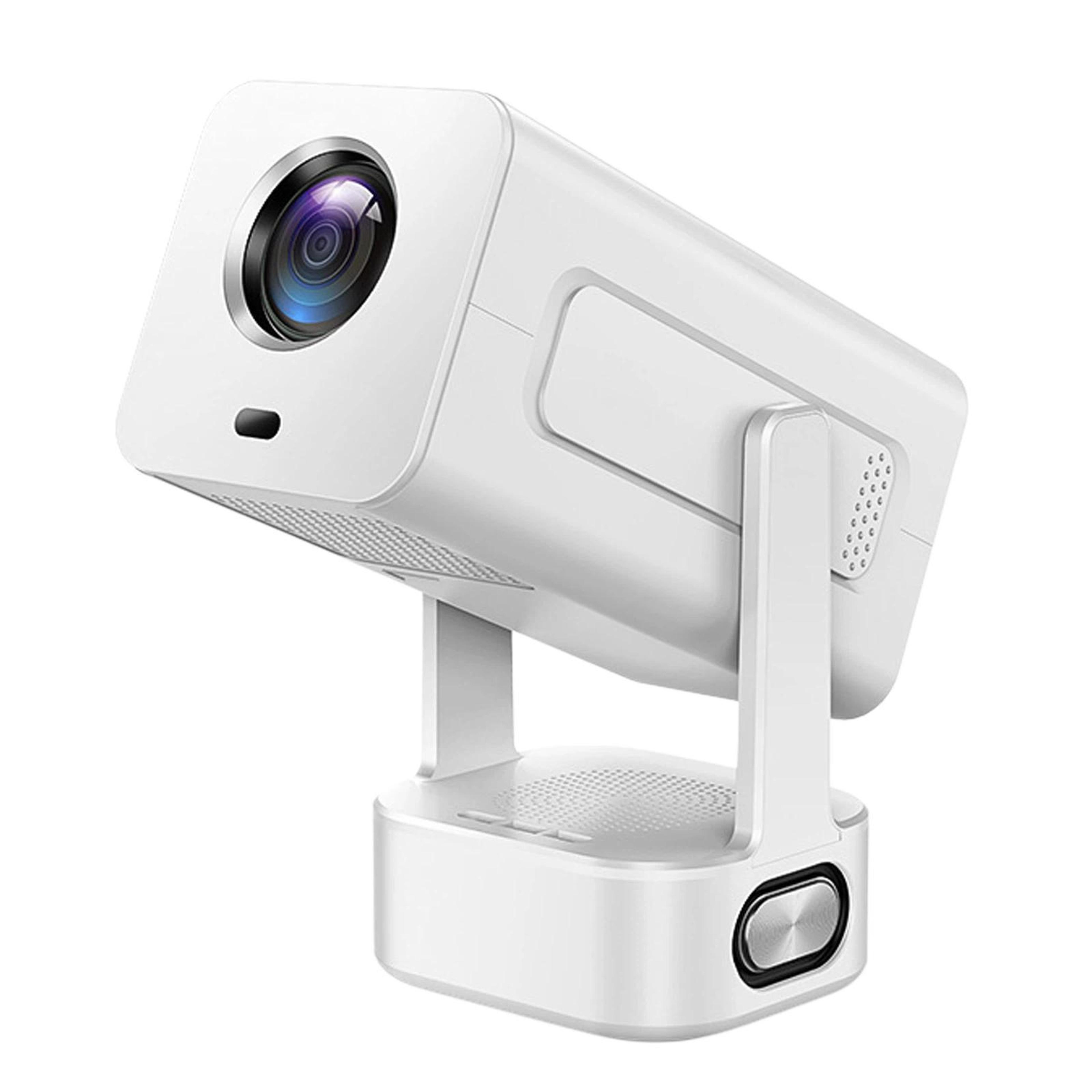 c360 portable mini projector with 1080p hd, auto focus, 270° stand and built-in speaker