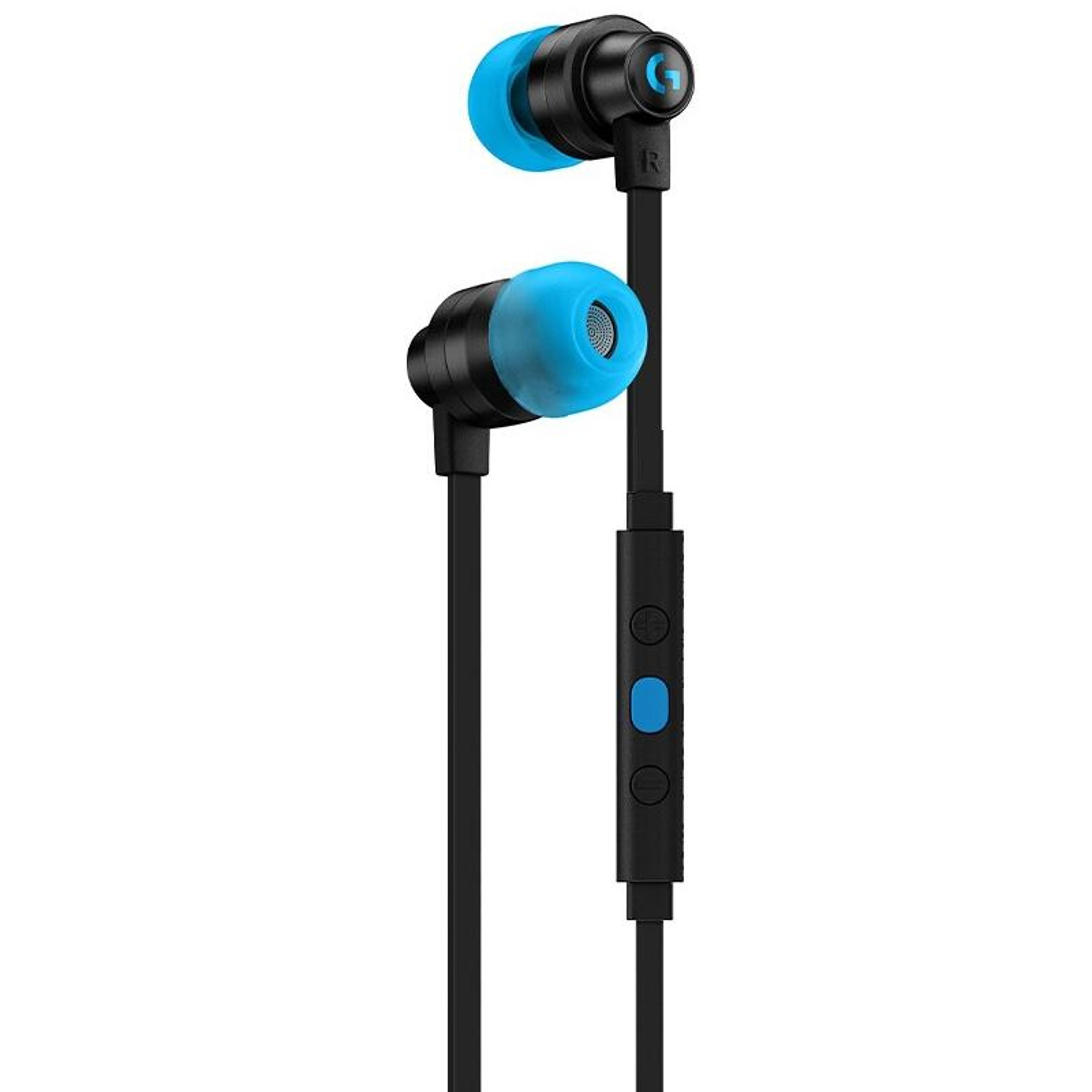logitech g333 gaming earphones with mic, dual drivers, usb-c and 3.5mm
