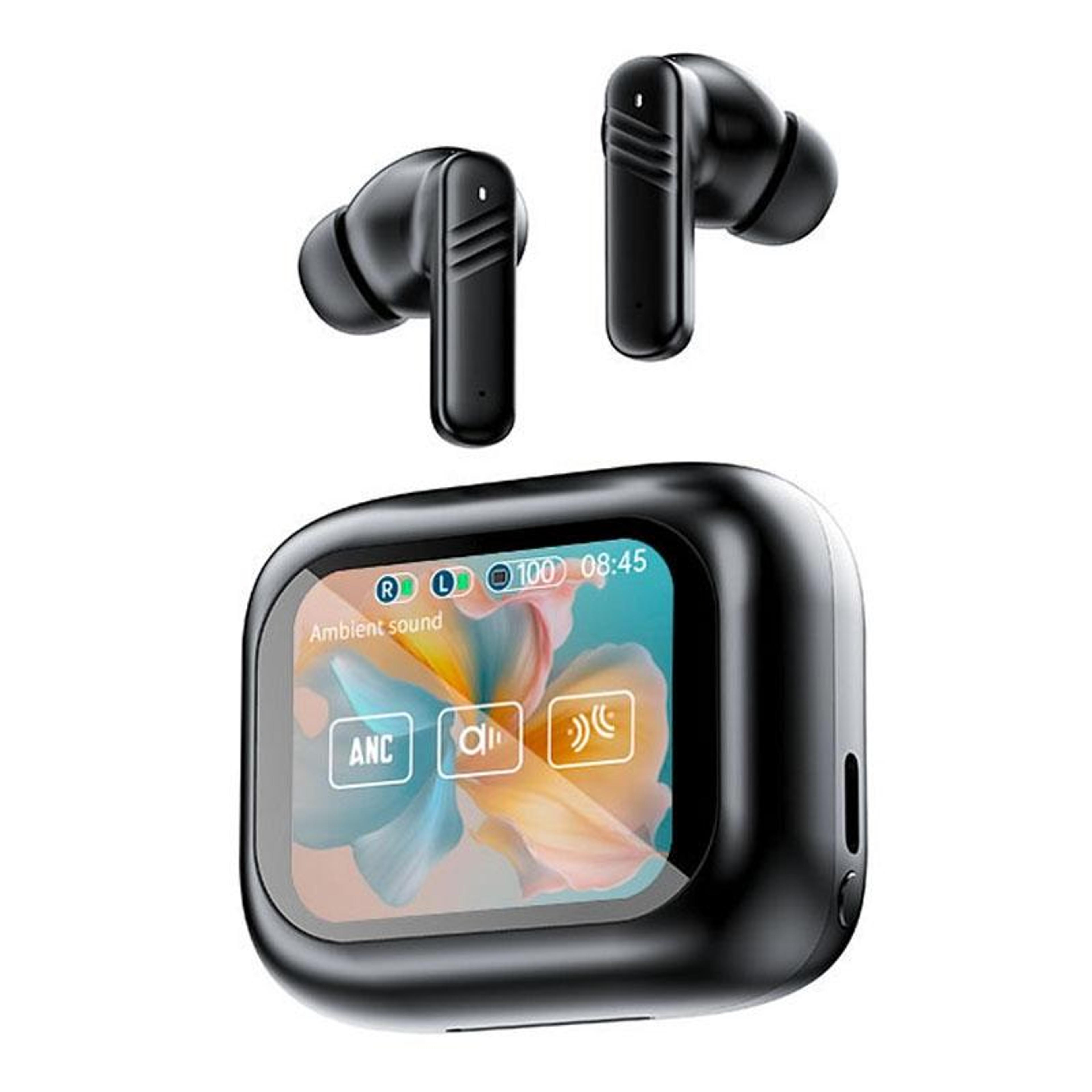 lx-10 touch screen noise cancelling wireless bluetooth earbuds with hifi sound