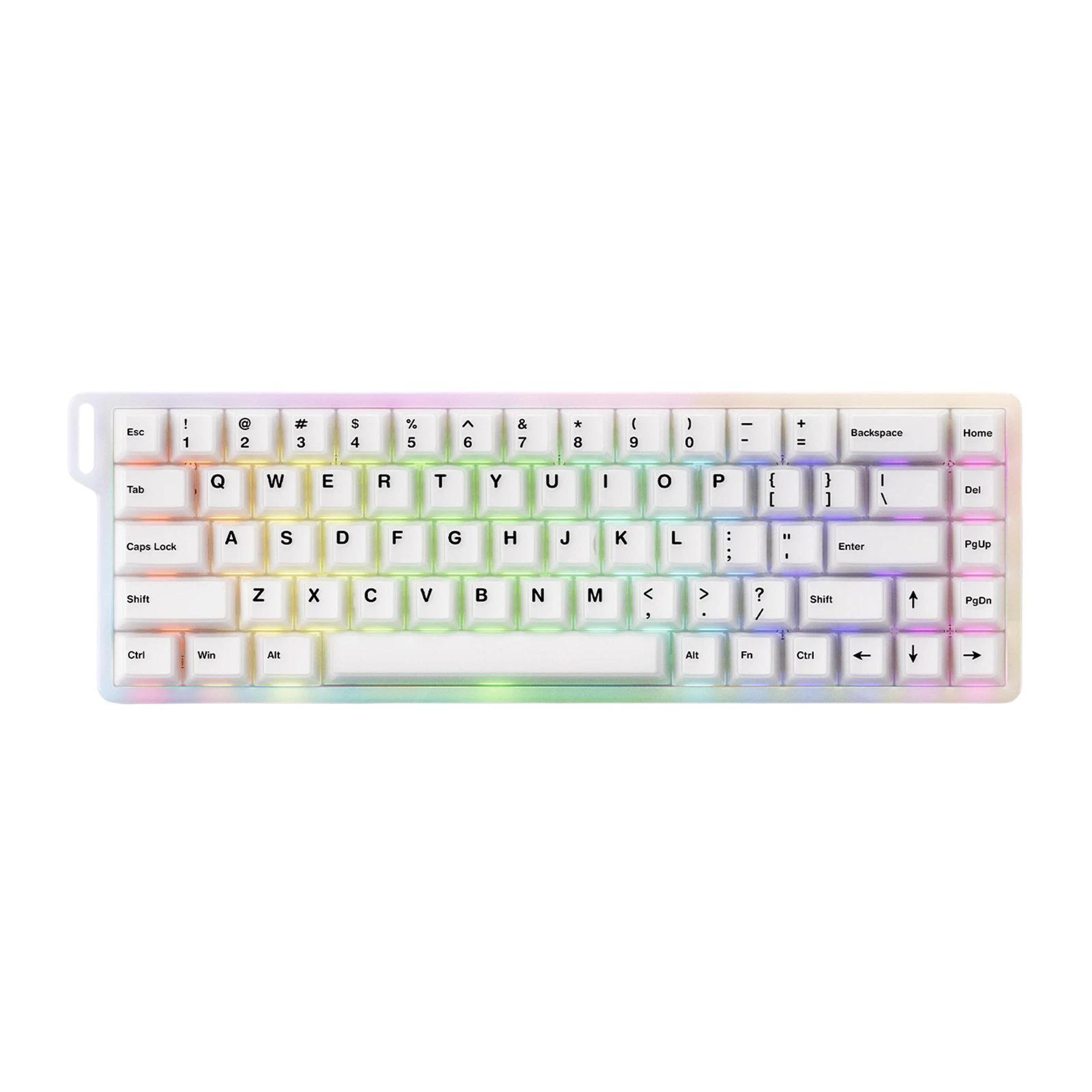 monsgeek verve 68 magnetic switch keyboard with rapid trigger, 8k polling and argb
