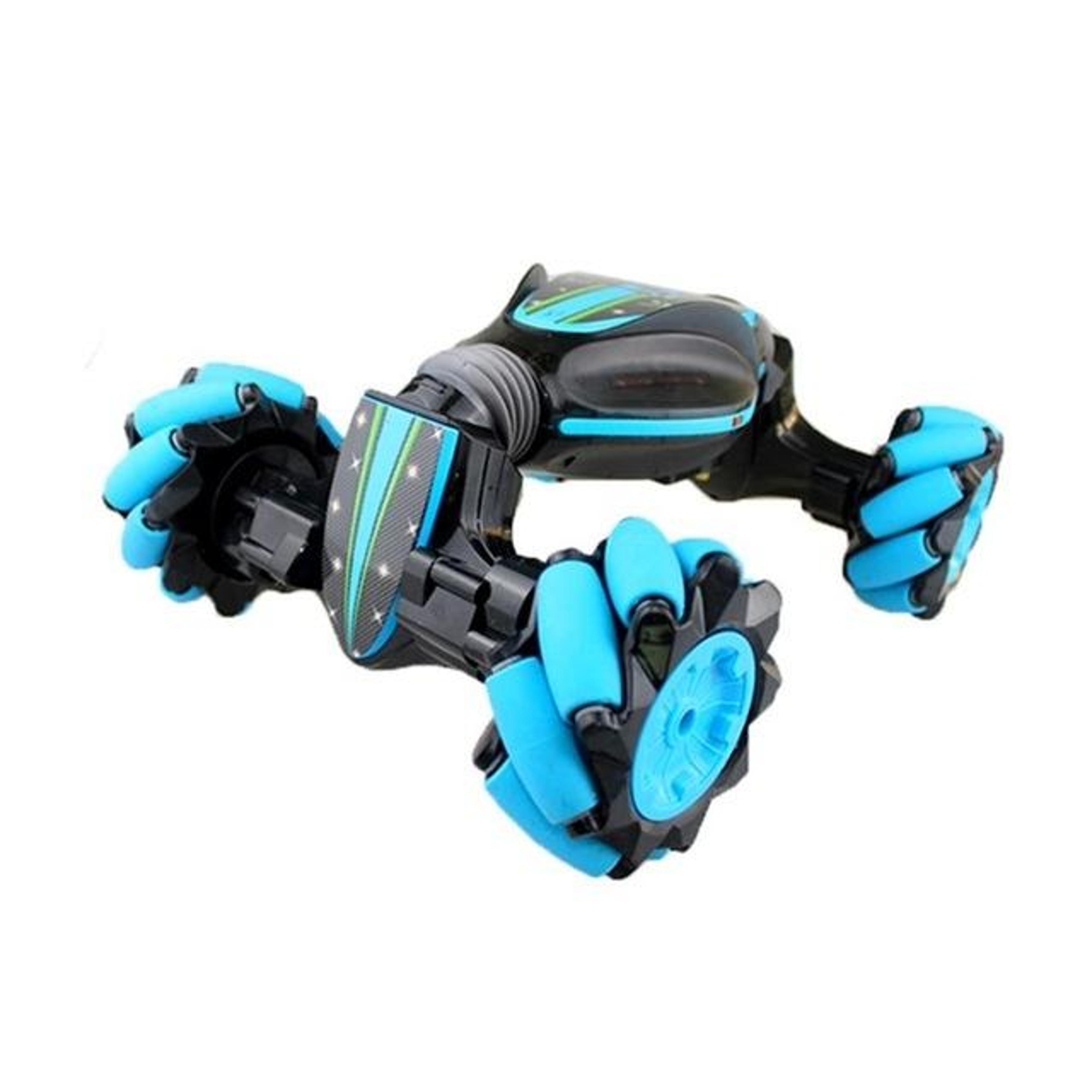 gesture sensing rc stunt car with watch remote, drift, dance, lights and music