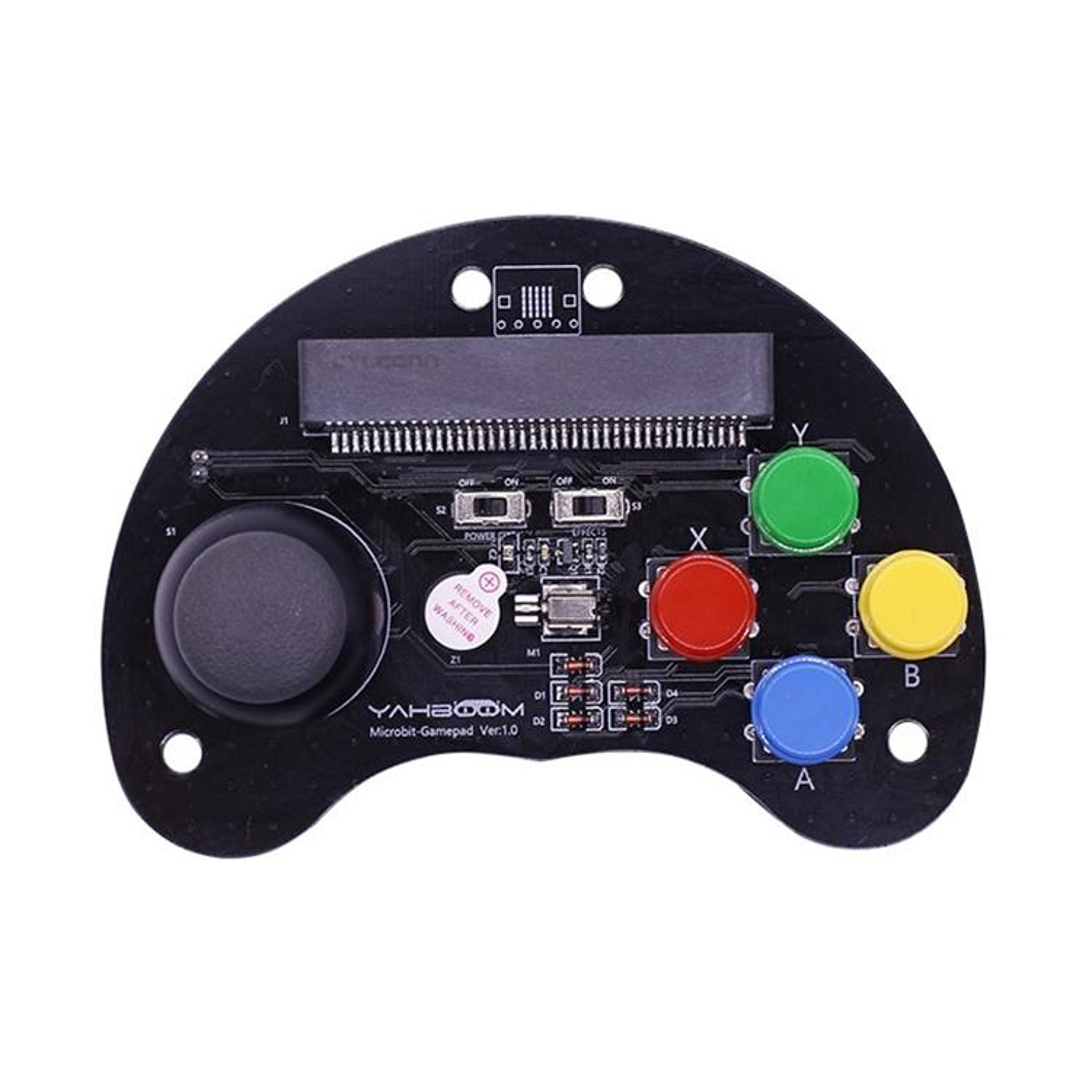 yahboom micro game controller with joystick, buzzer and vibration for micro v2 and v1.5