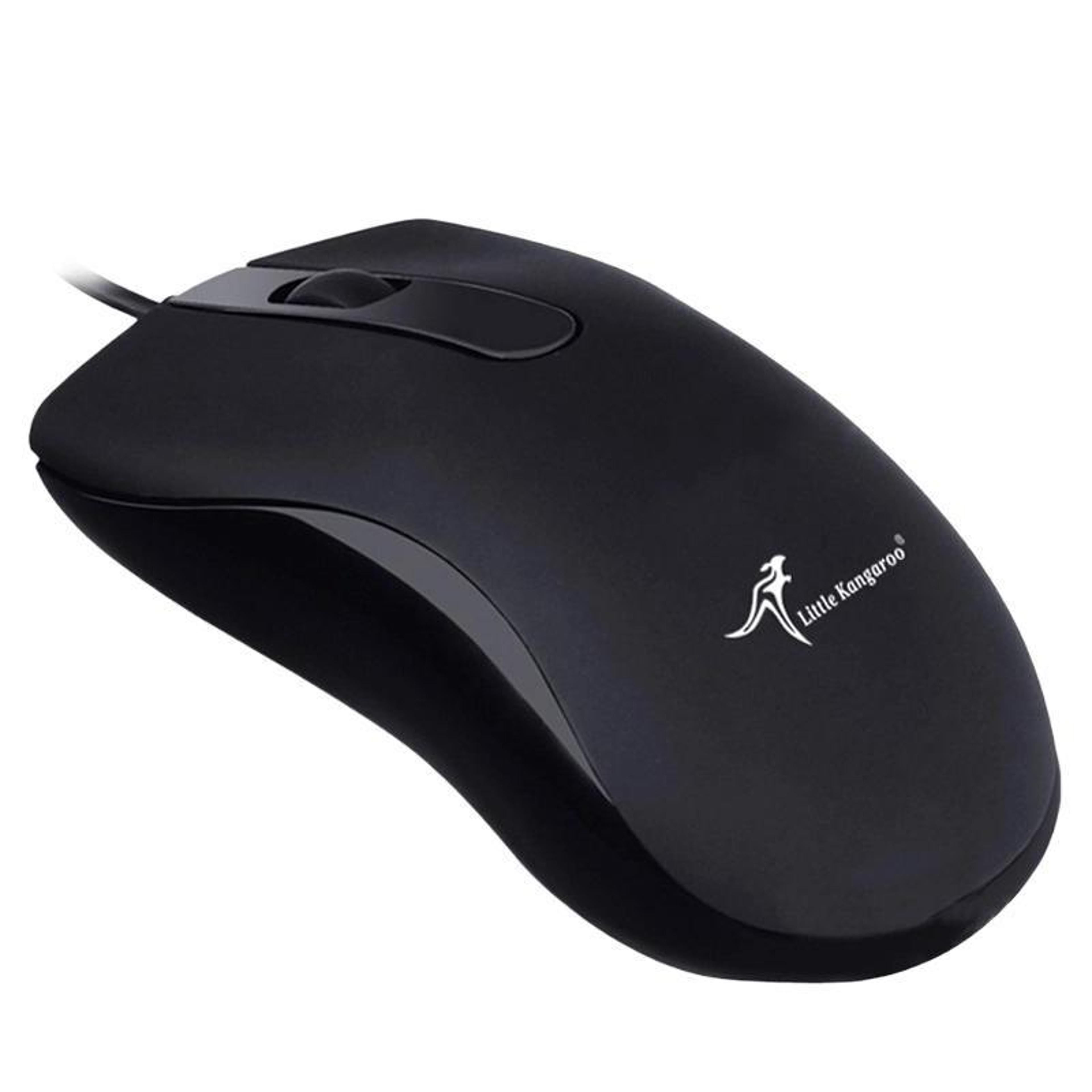 little kangaroo ds-917 ergonomic wired mouse 1000dpi usb optical mouse for office and gaming