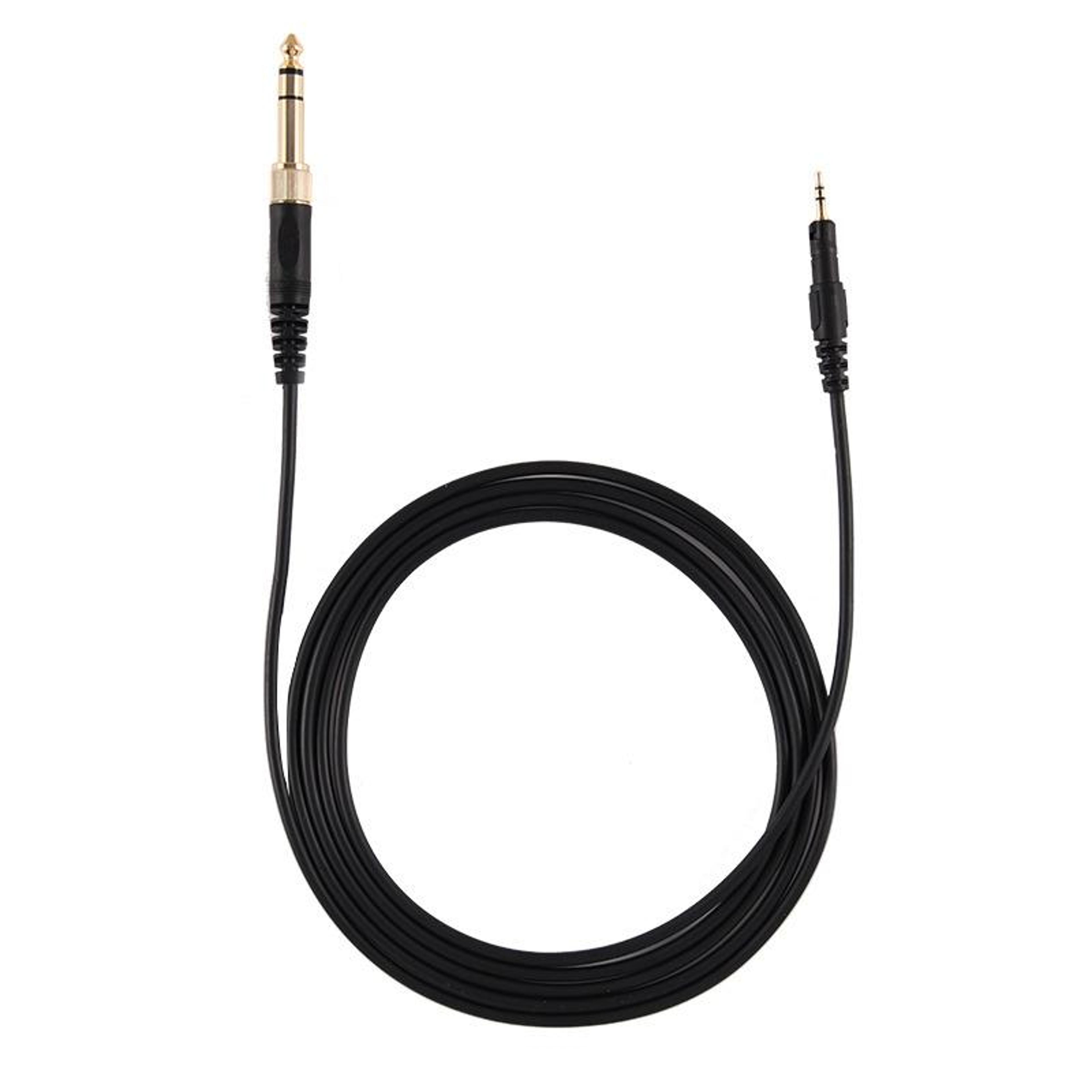 2m ath-m50x replacement cable for m40x m60x m70x, pure copper headphone audio cable