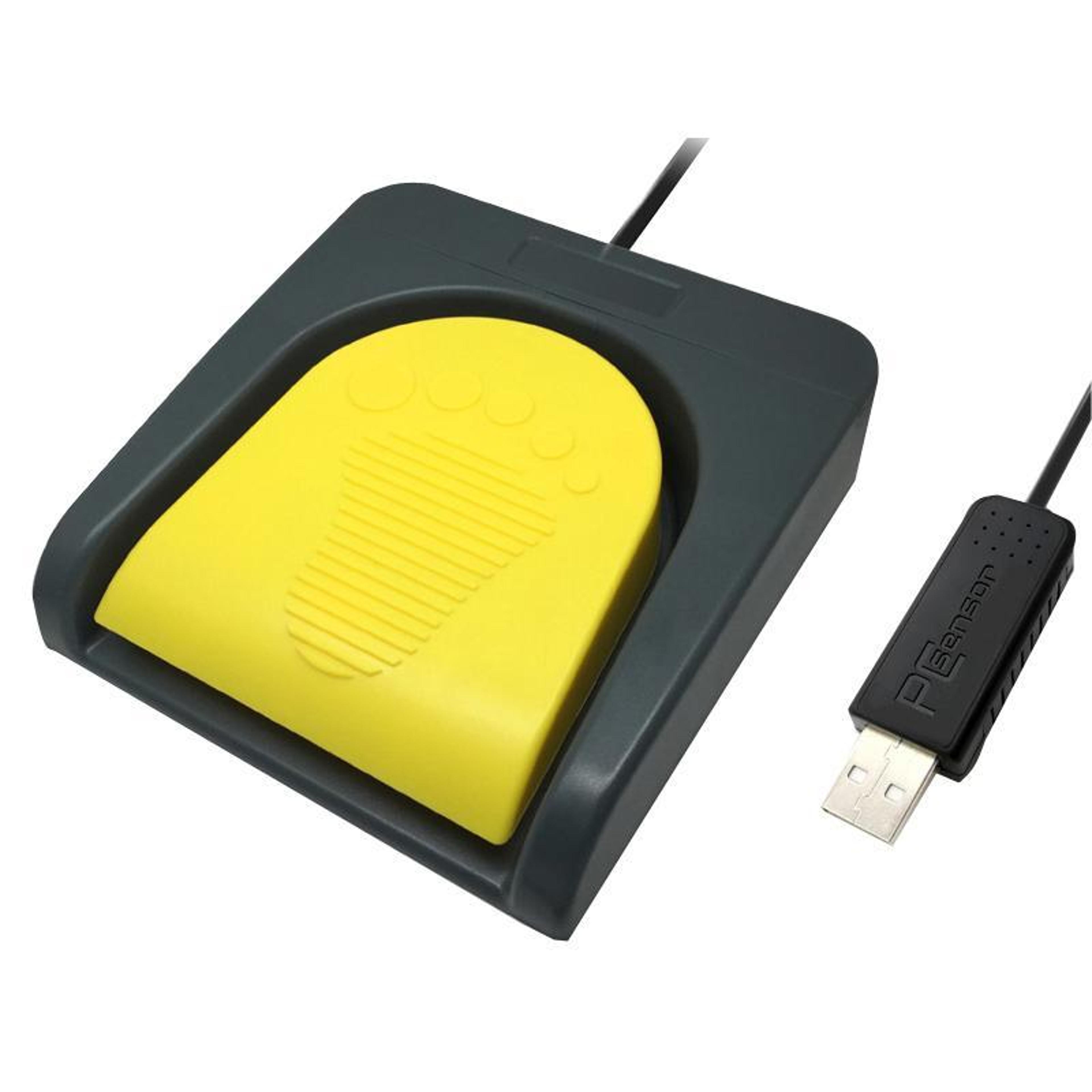 pcsensor fs2016 usb foot pedal programmable foot switch for keyboard and computer control
