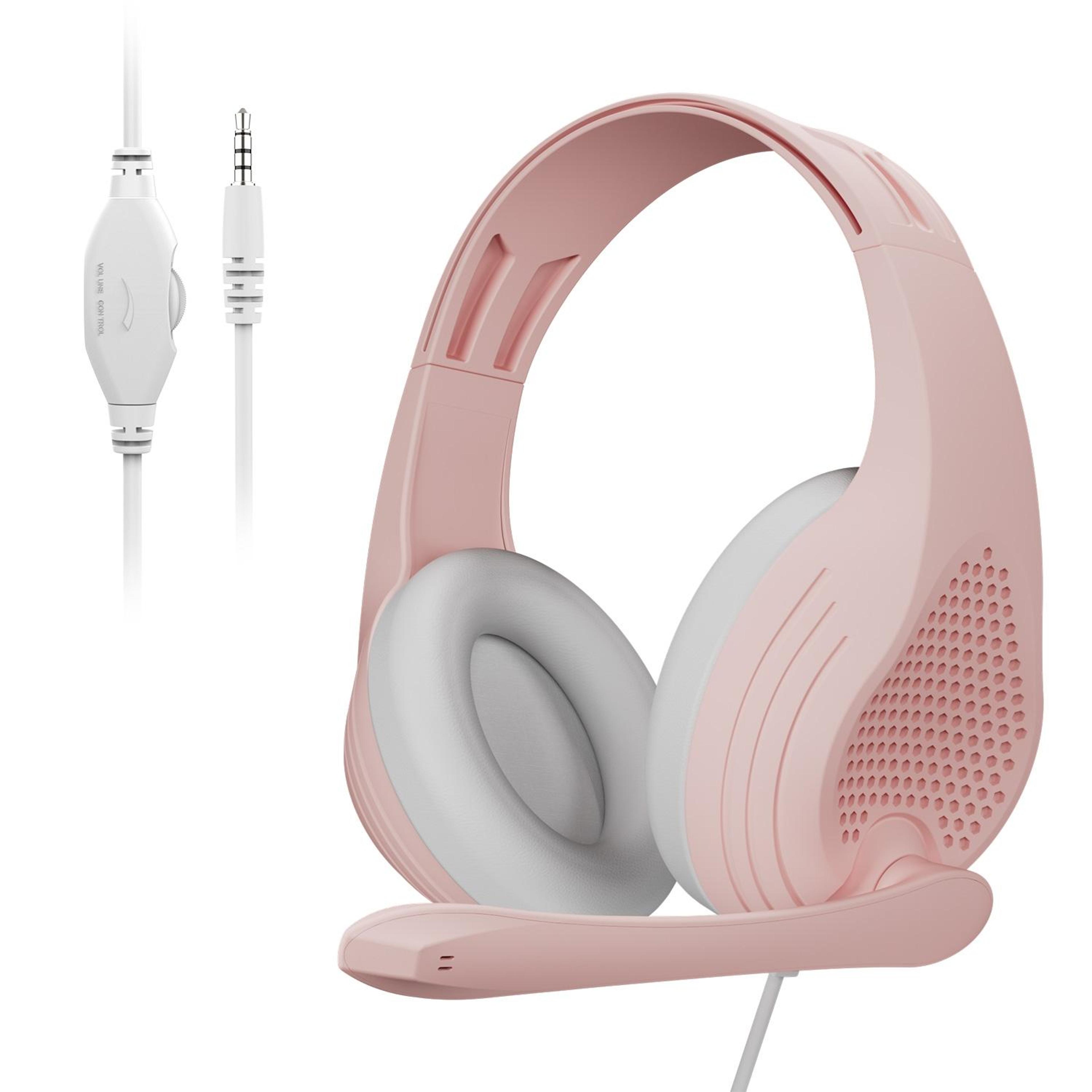 sades a9 3.5mm gaming headset with microphone, 40mm stereo drivers and adjustable fit