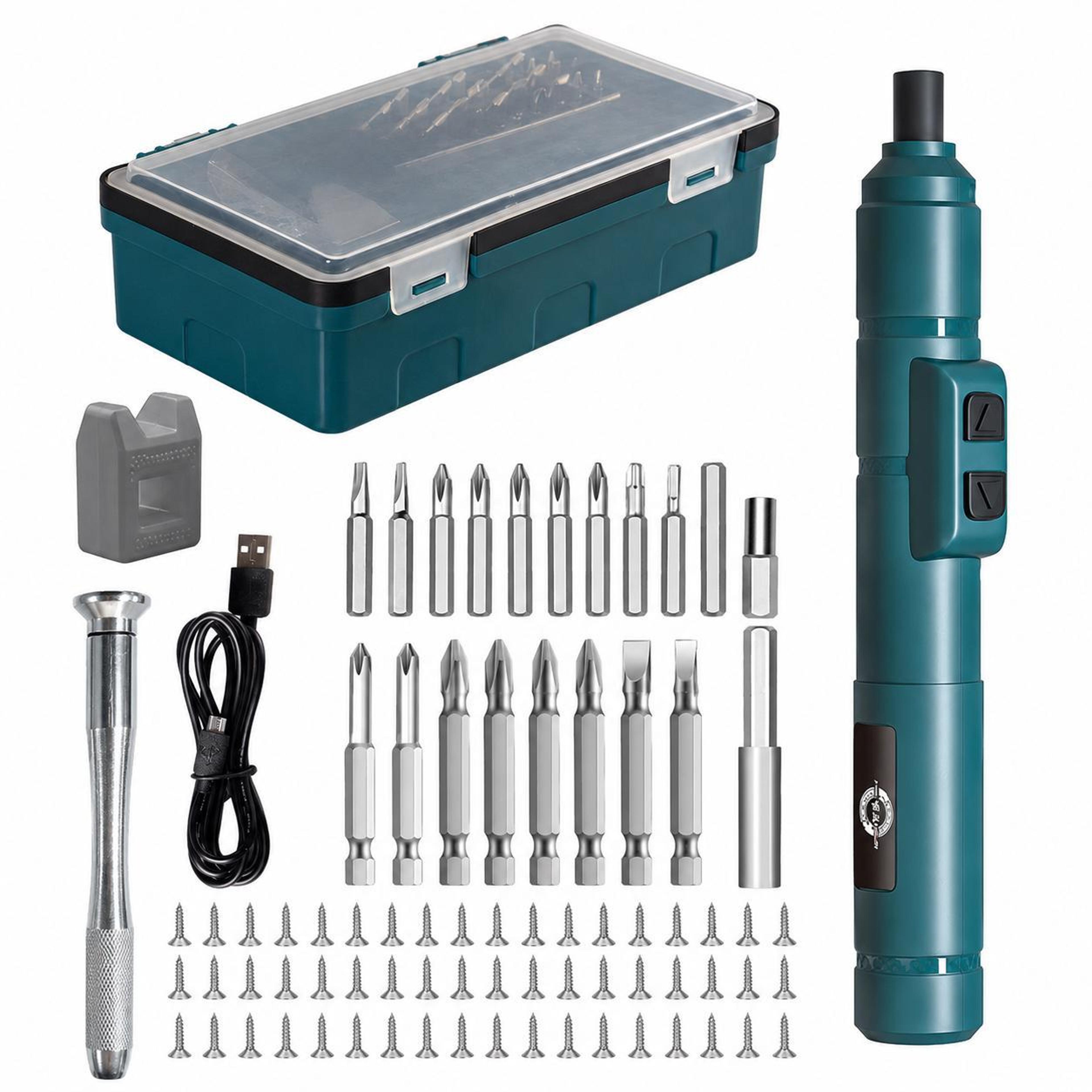 88 in 1 precision electric screwdriver kit with dual torque and magnetic bits