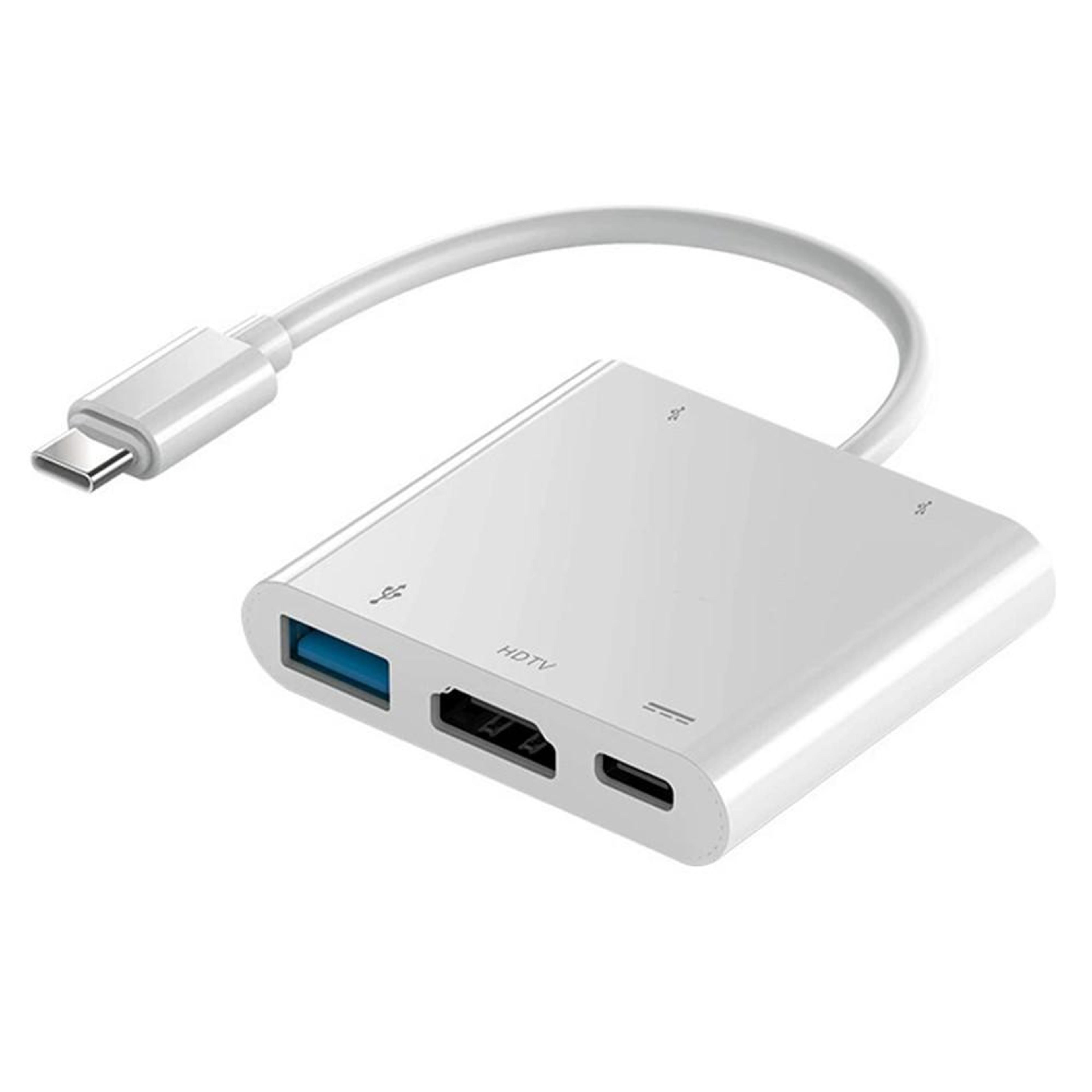 hc-04d 5-in-1 usb-c hub with 4k hdmi, 5gbps usb 3.0 and 55w charging