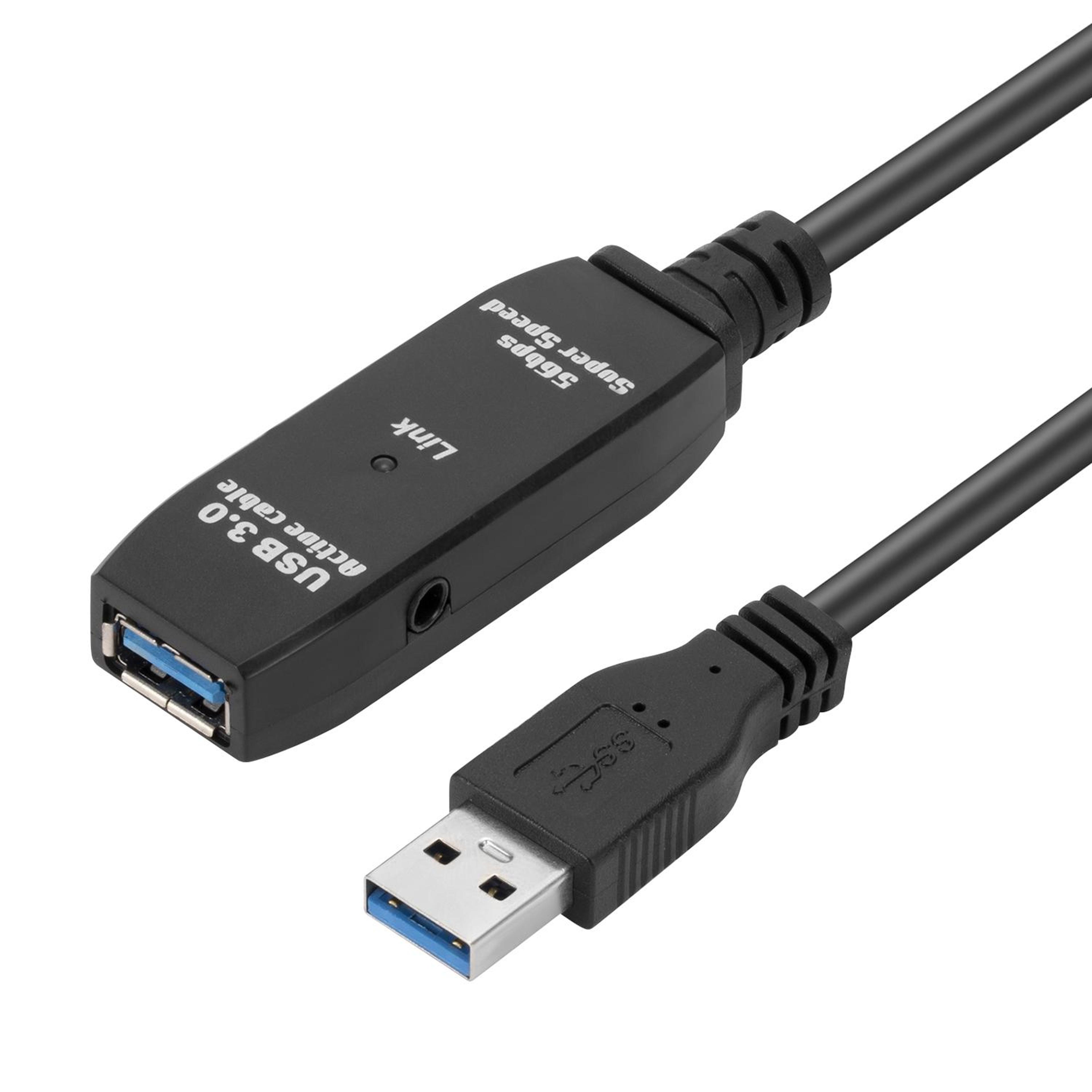 5m usb 3.0 extension cable male to female, 5gbps high-speed data sync